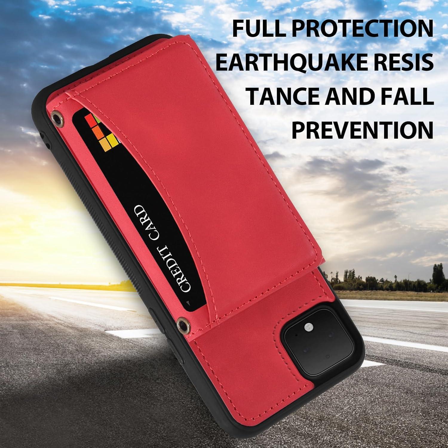 Funda Asuwish para Google Pixel 4 XL con protector y soporte