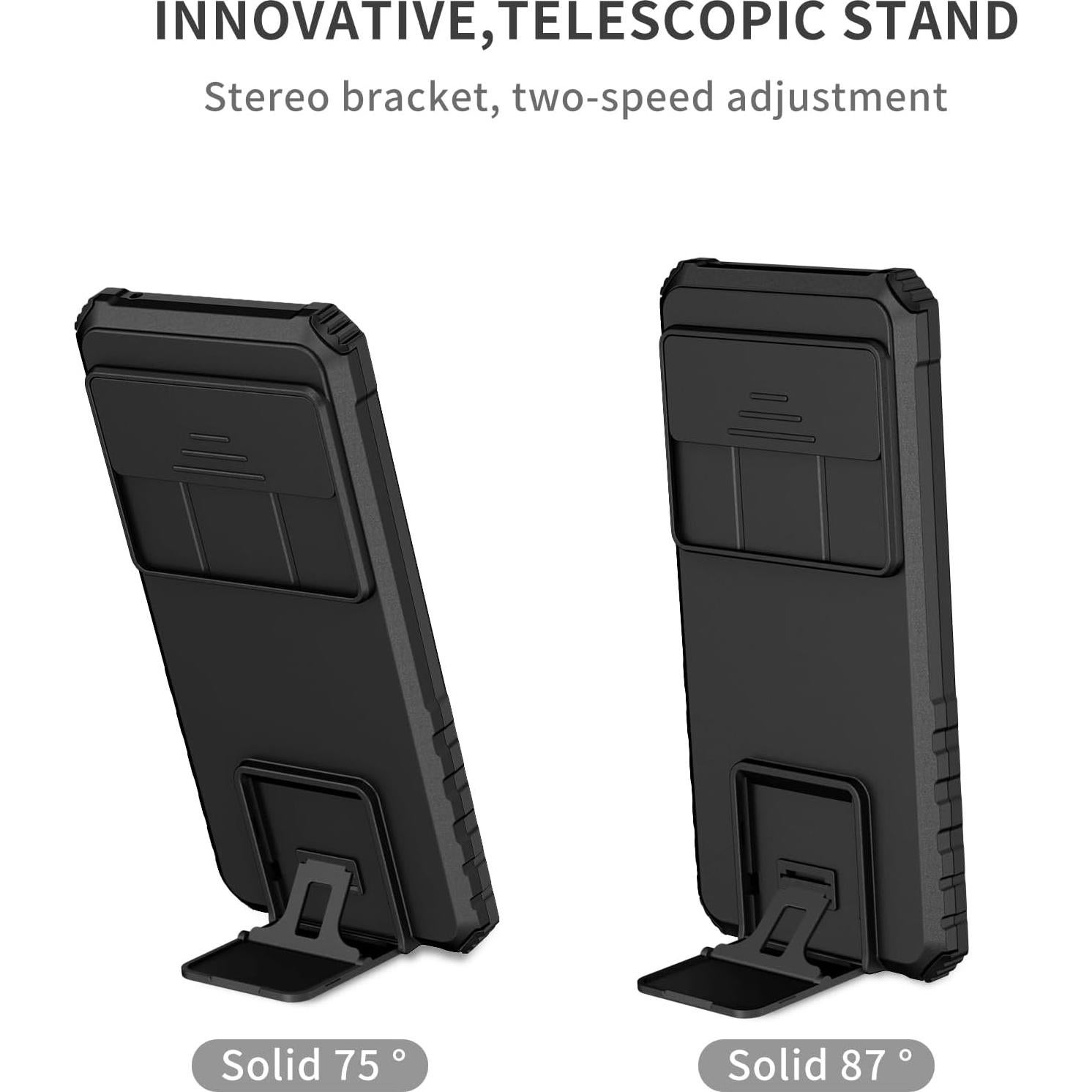 Funda Asuwish para Google Pixel 8 Pro con protector y soporte