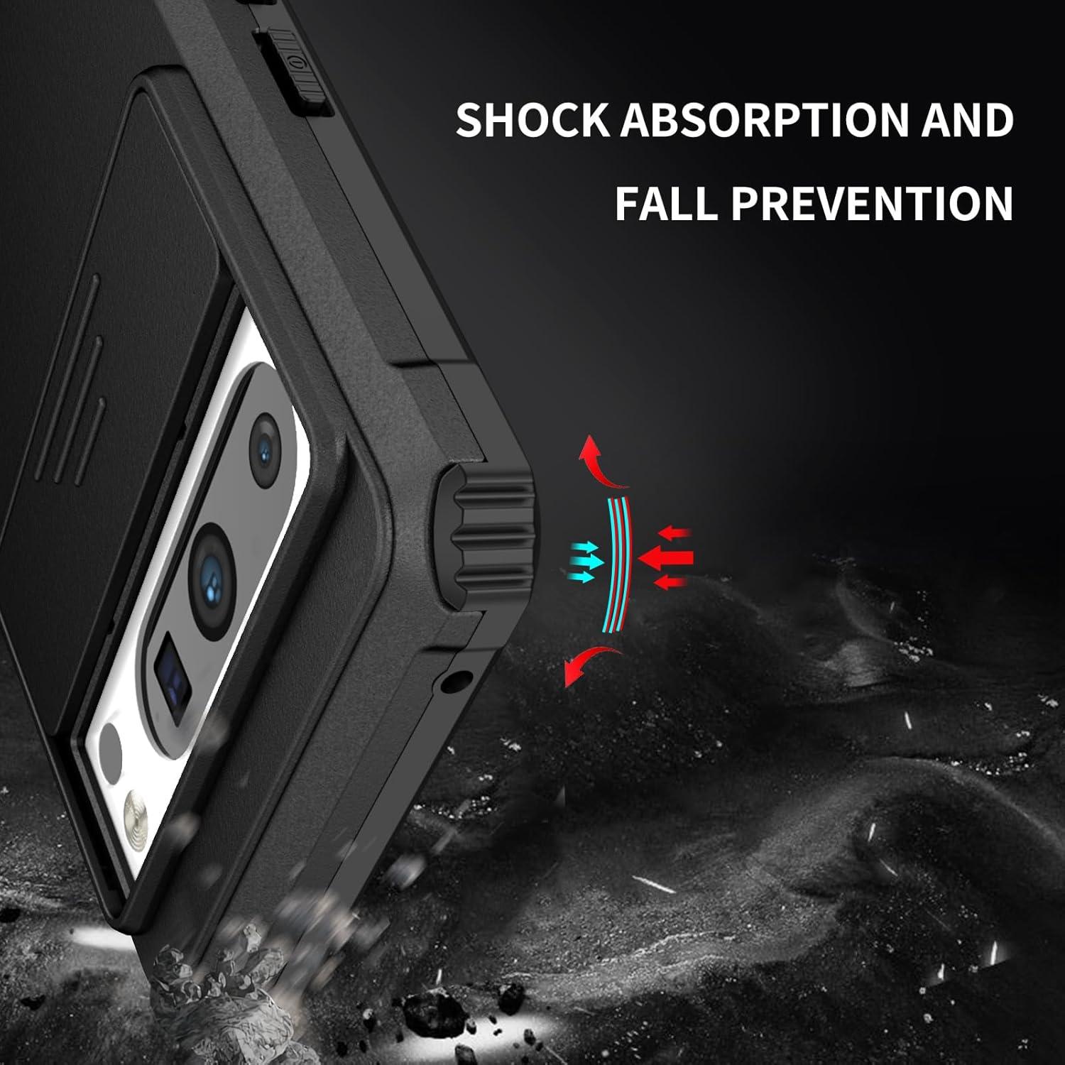 Funda Asuwish para Google Pixel 8 Pro con protector y soporte