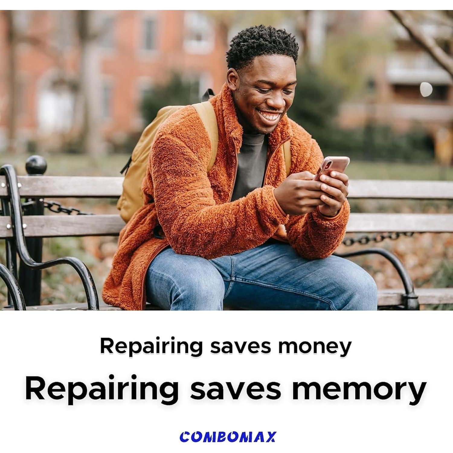 Reemplazo Cristal Trasero Superior FUSION VERDE para Pixel 8 Pro