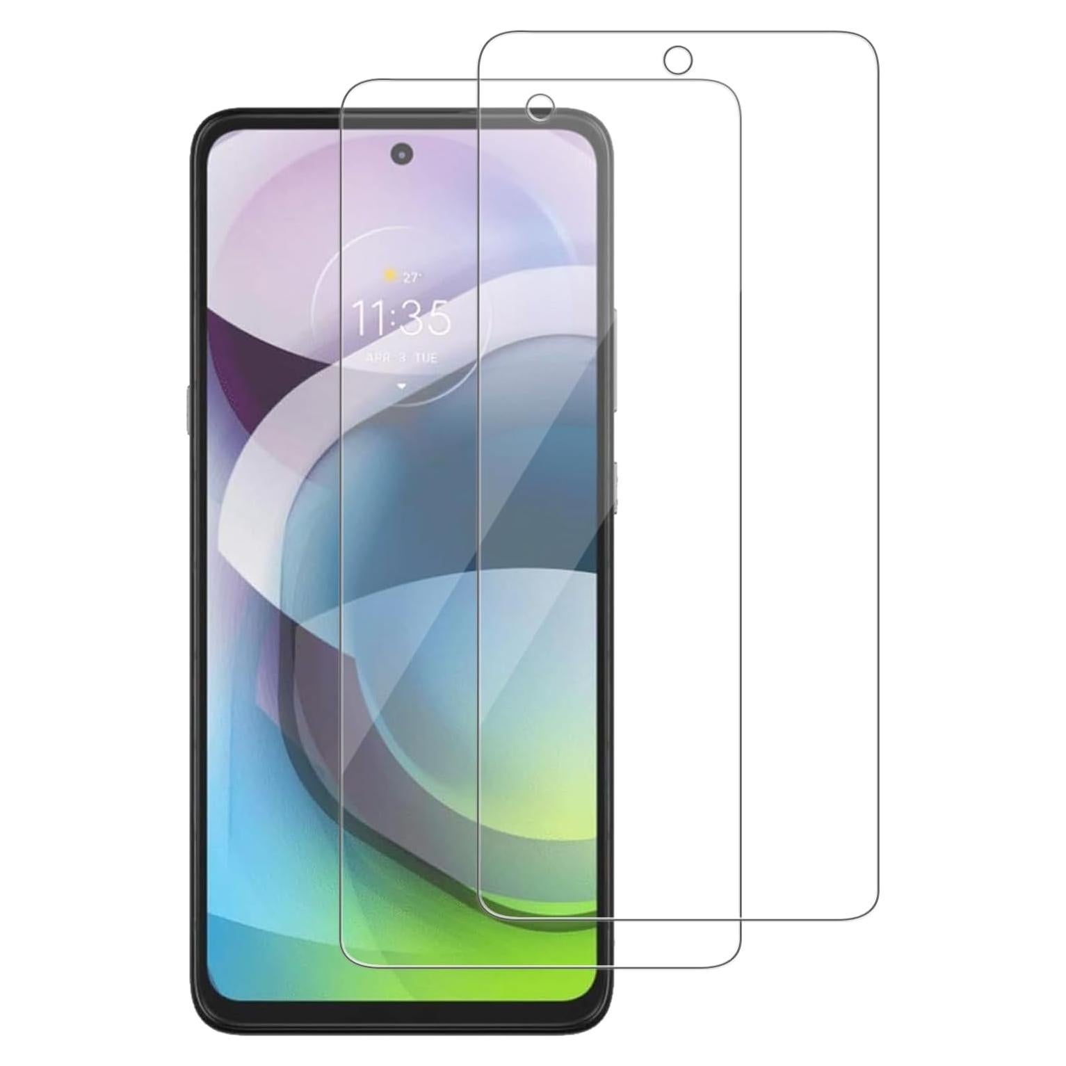 Protector de Pantalla Vidrio Templado Heenjer para Motorola One 5G Ace