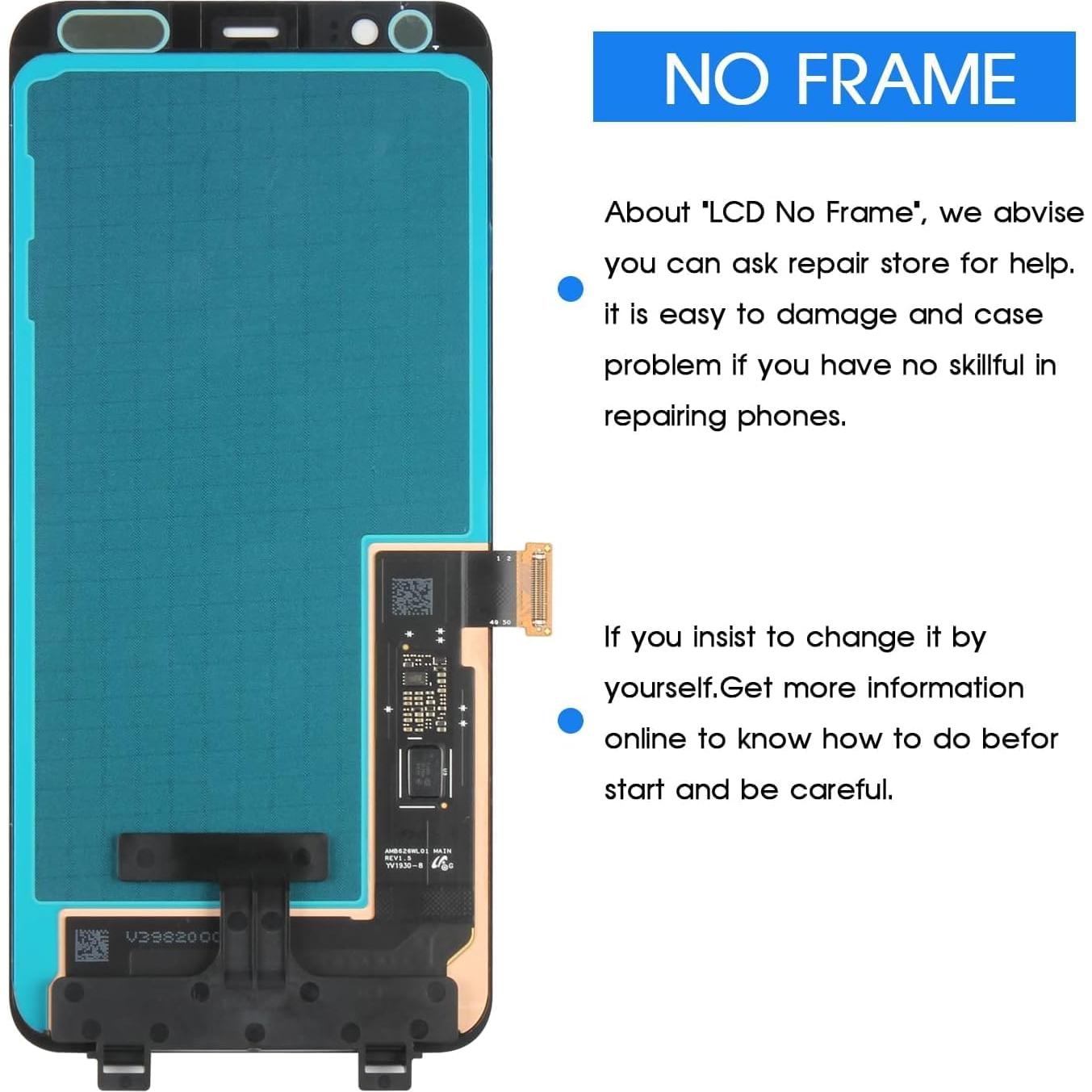 Reemplazo Pantalla OLED Google Pixel 4 XL G020P Negro