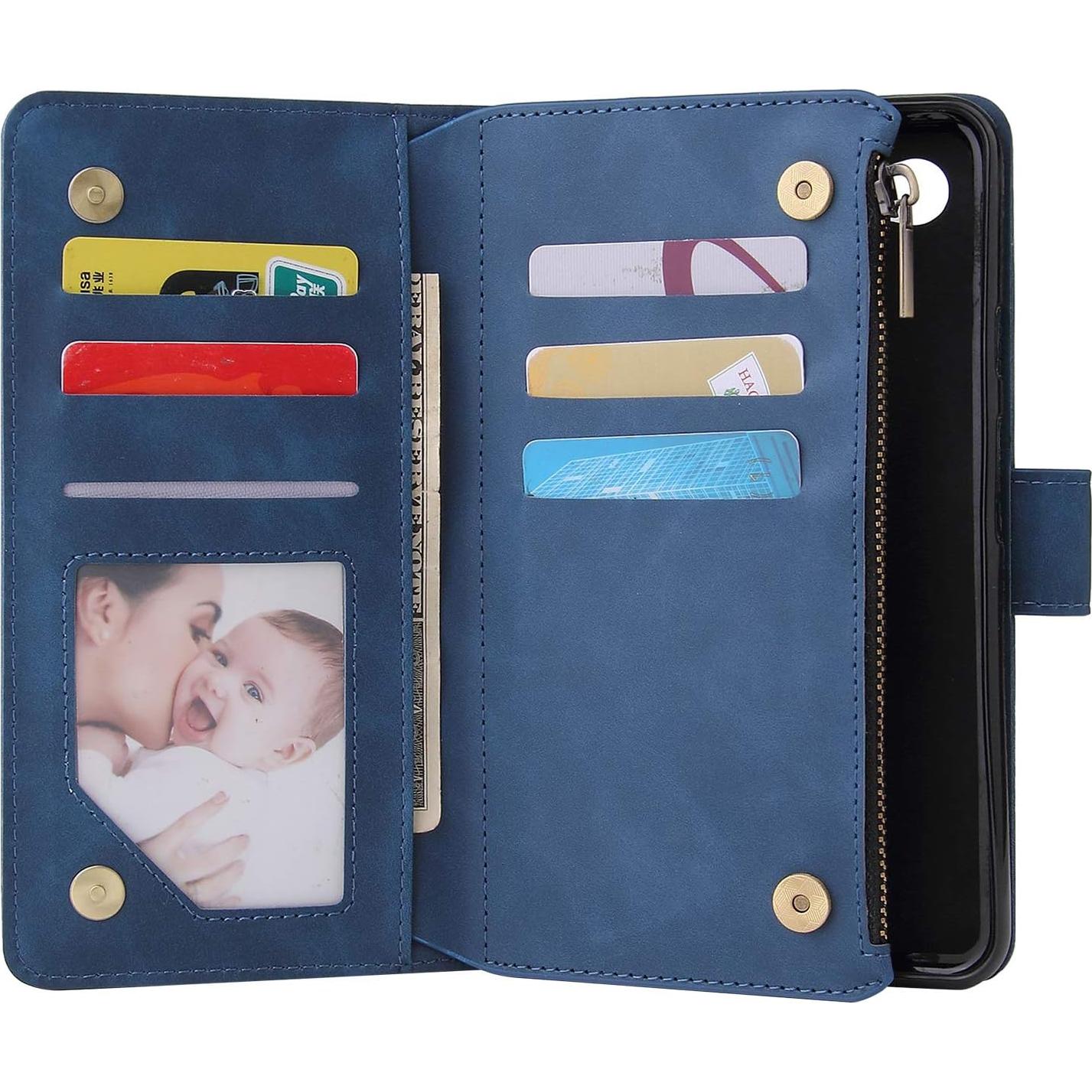 Funda Plegable Asuwish para Google Pixel 3a XL con Protector