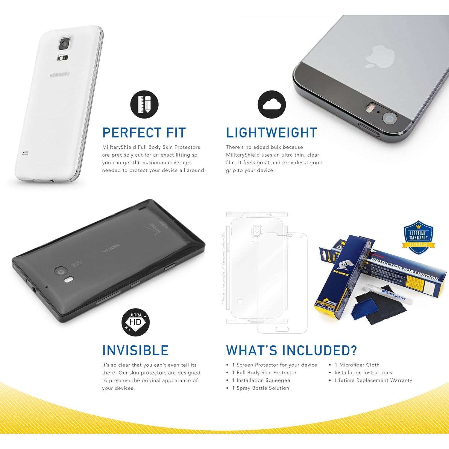 Protector de Cuerpo Completo ArmorSuit para Google Pixel Fold - HD Clara