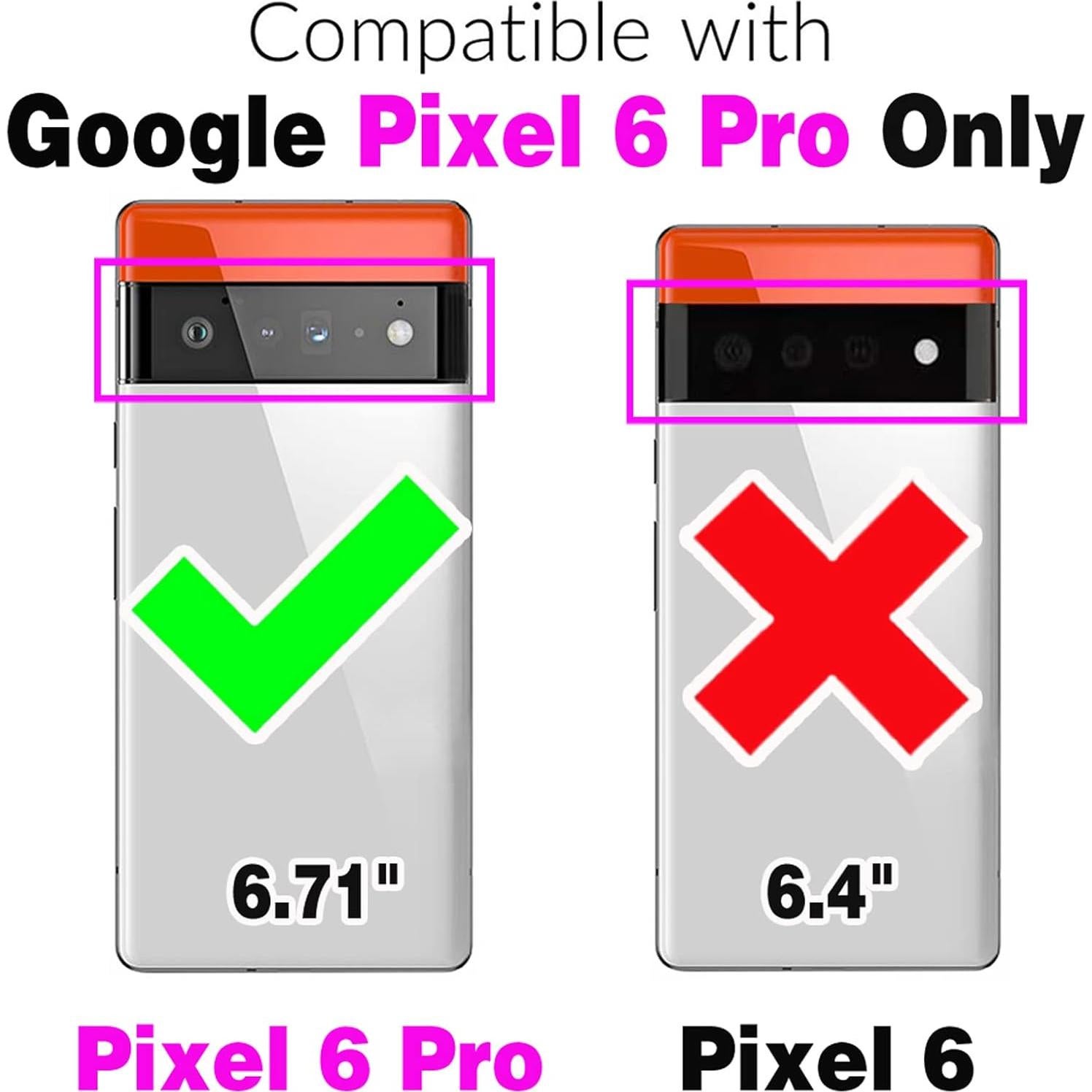 Funda Asuwish para Google Pixel 6 Pro con soporte y protector