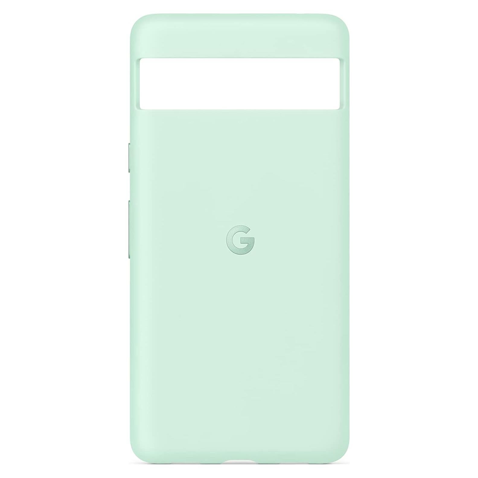 Funda de Silicona Google Pixel 7a Verde Agua - Duradera y Delgado