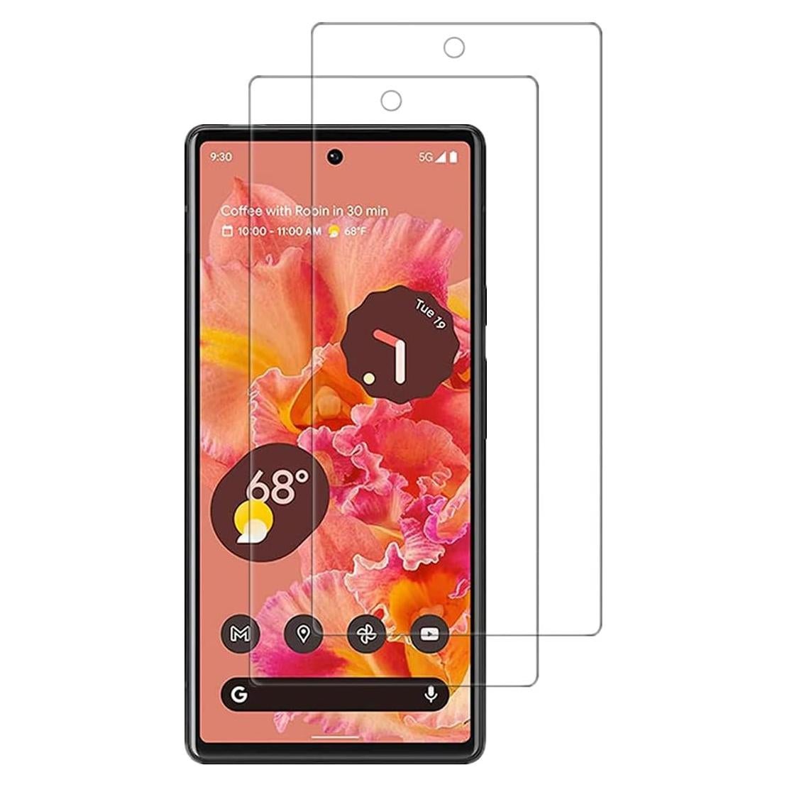 Protector de Pantalla VIESUP para Google Pixel 6 - 2 Pack HD 9H