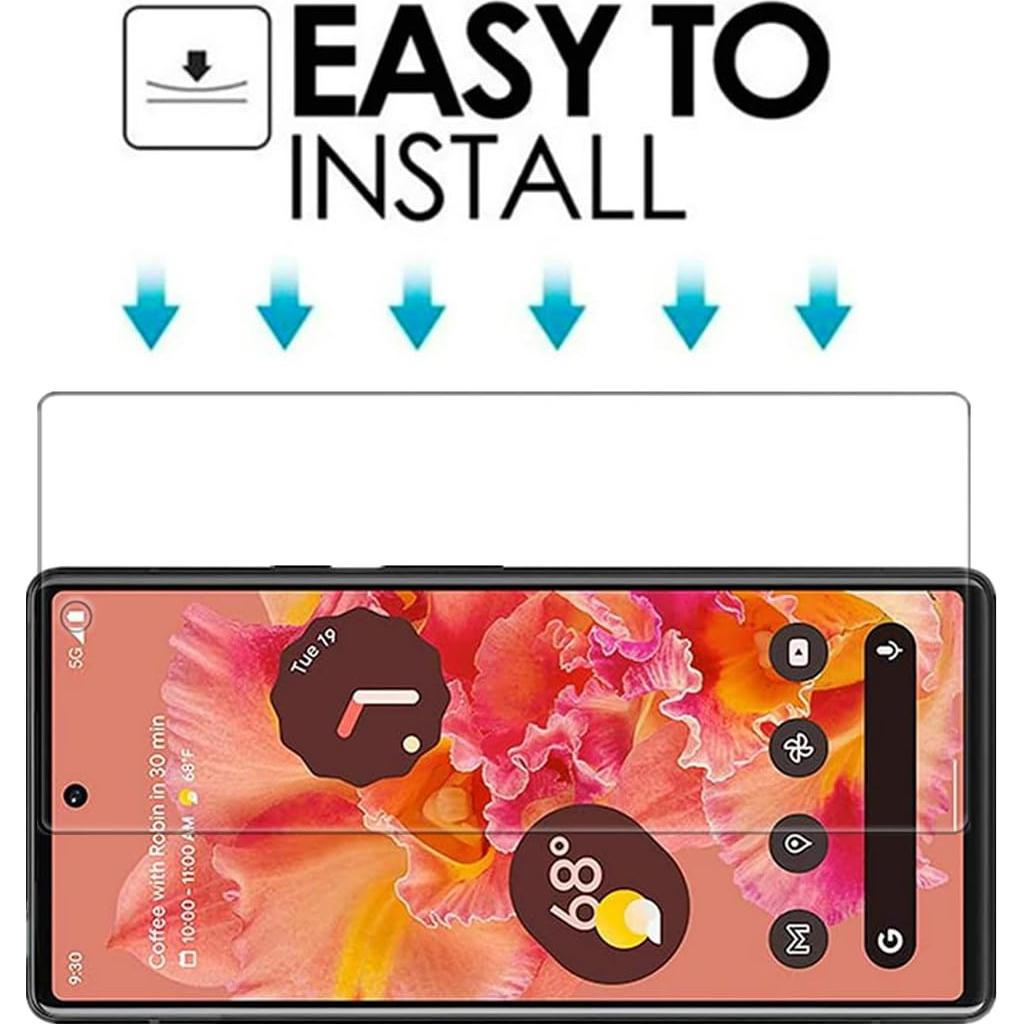 Protector de Pantalla VIESUP para Google Pixel 6 - 2 Pack HD 9H