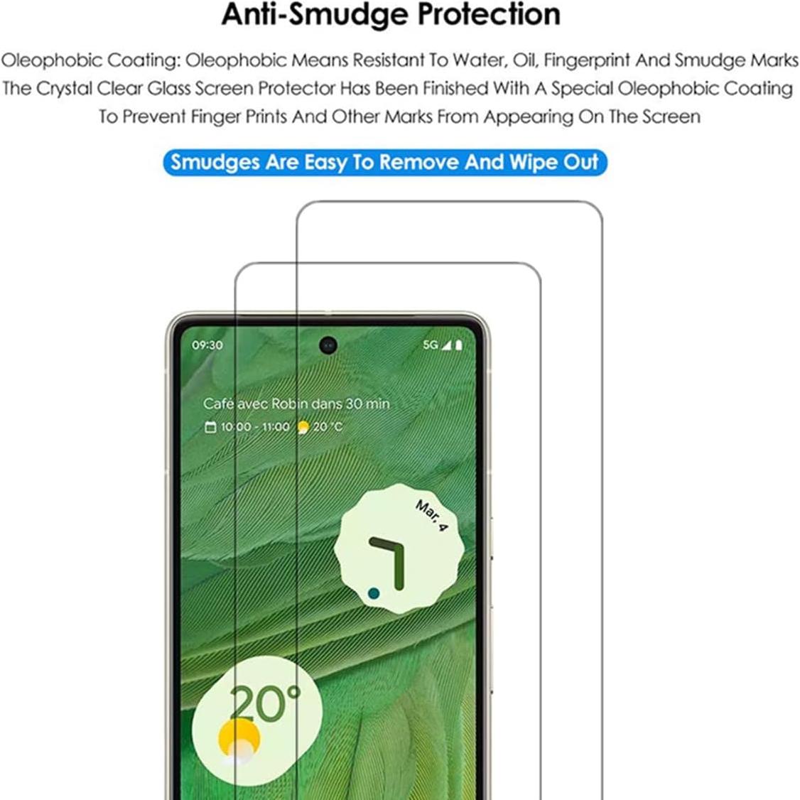 Protector de Pantalla VIESUP para Google Pixel 7 - 2 Pack HD 9H