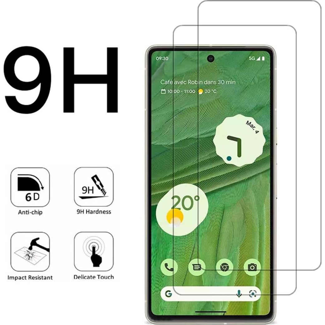 Protector de Pantalla VIESUP para Google Pixel 7 - 2 Pack HD 9H