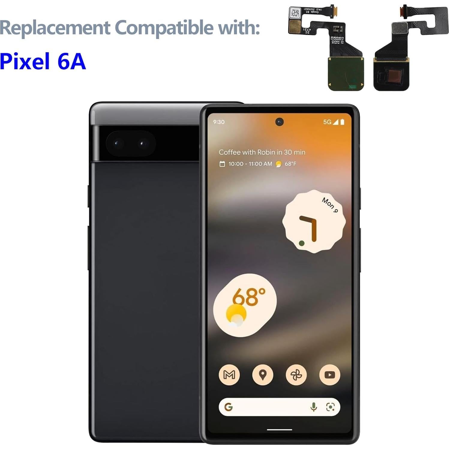 Cable Flexible Reemplazo Sensor Huellas Dactilares Pixel 6A