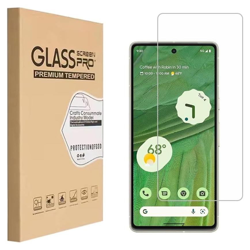 Protector de Pantalla Vidrio Templado ENGFYADSY para Google Pixel 7A