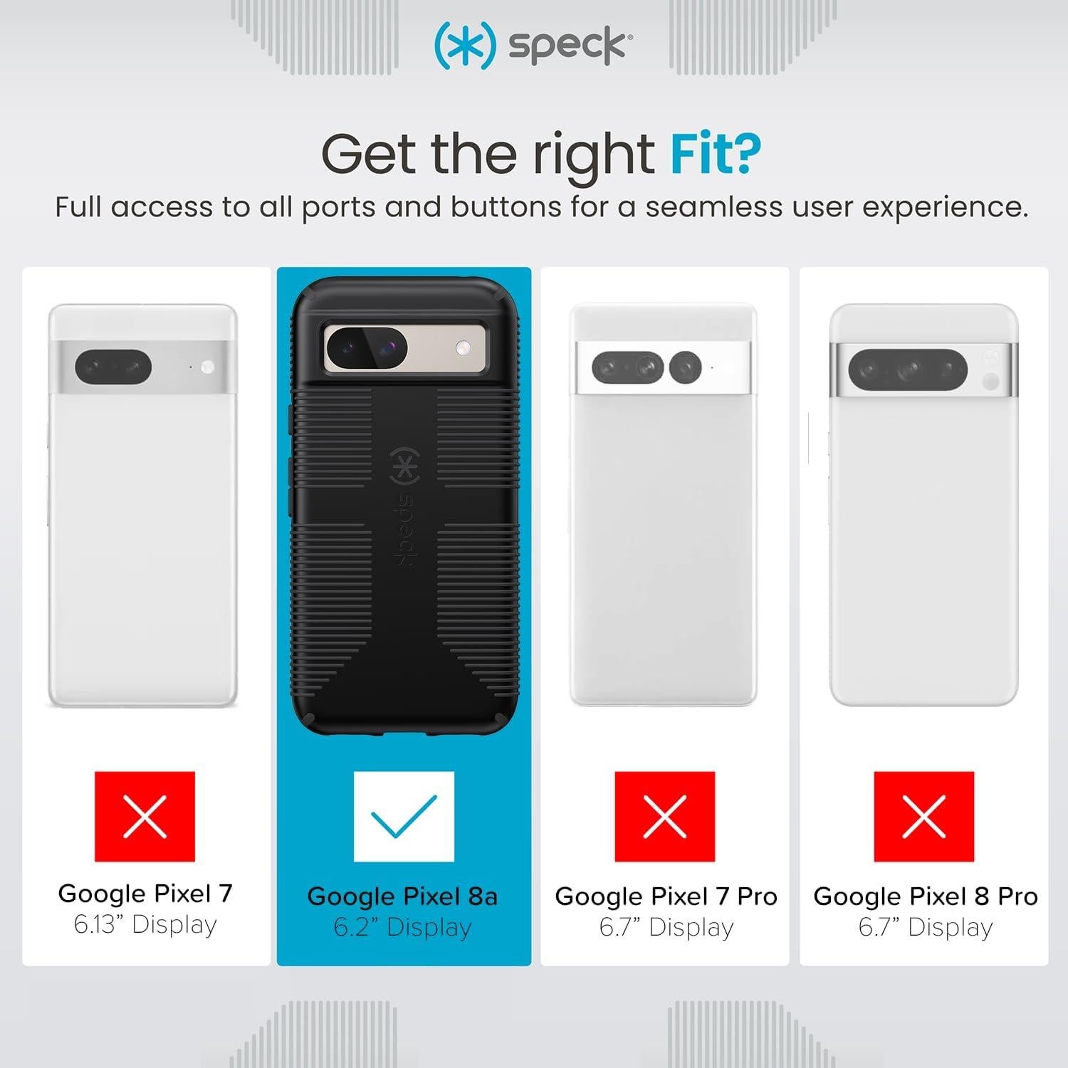 Funda para Google Pixel 8a Speck Impacthero Grip - Doble Capa