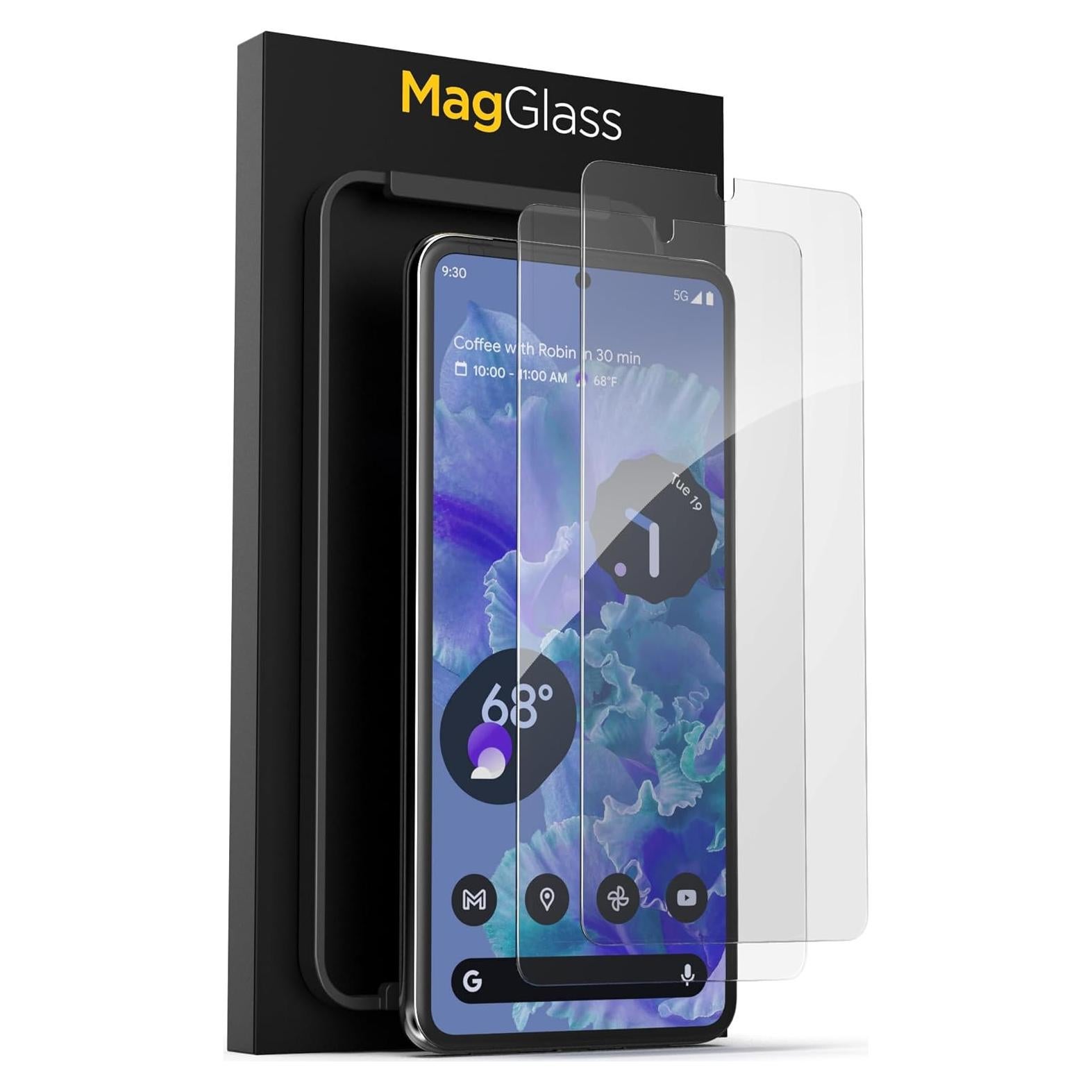 Protector de Pantalla MagGlass para Google Pixel 8 Vidrio Templado HD