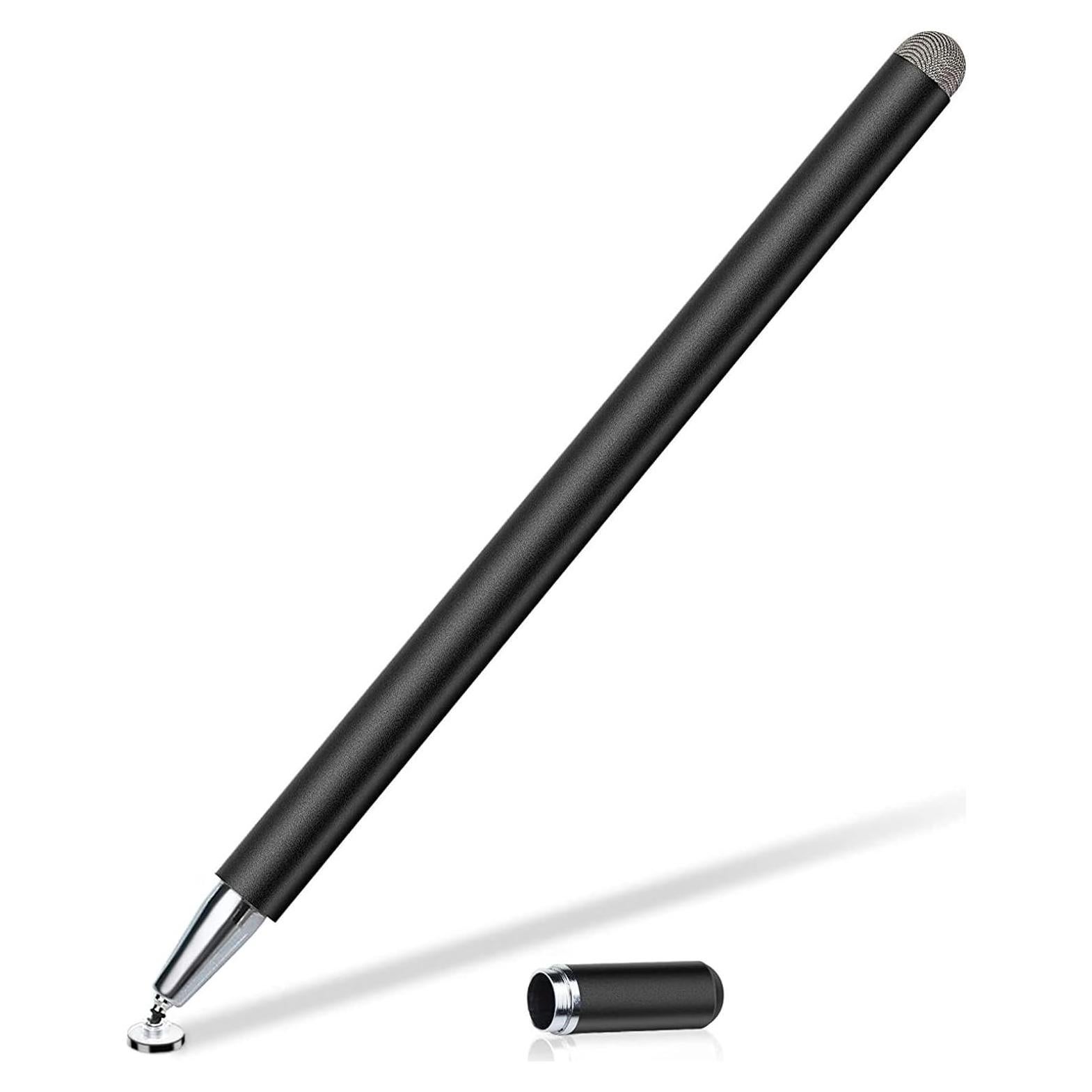 Bolígrafo Stylus 2 en 1 Fonus para Pantalla Táctil Negro