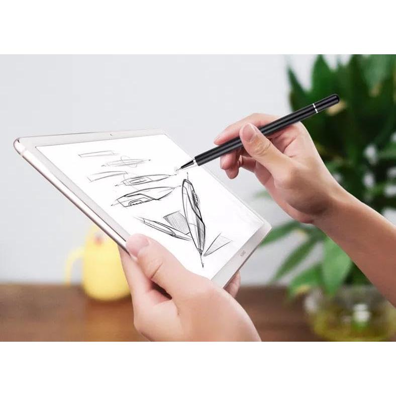 Bolígrafo Stylus 2 en 1 Fonus para Pantalla Táctil Negro