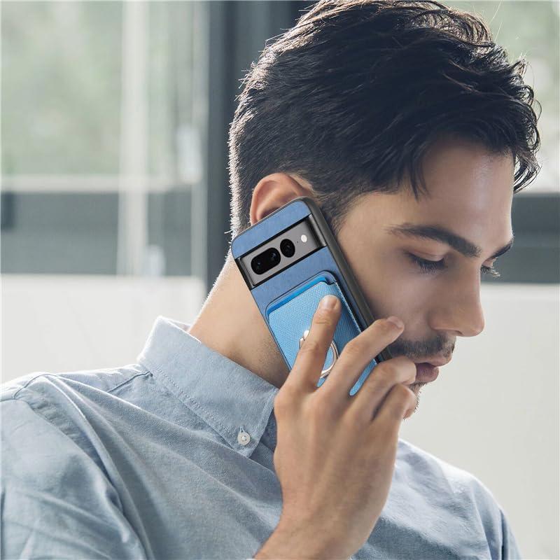 Funda Asuwish para Google Pixel 7 Pro con Cartera y Protector