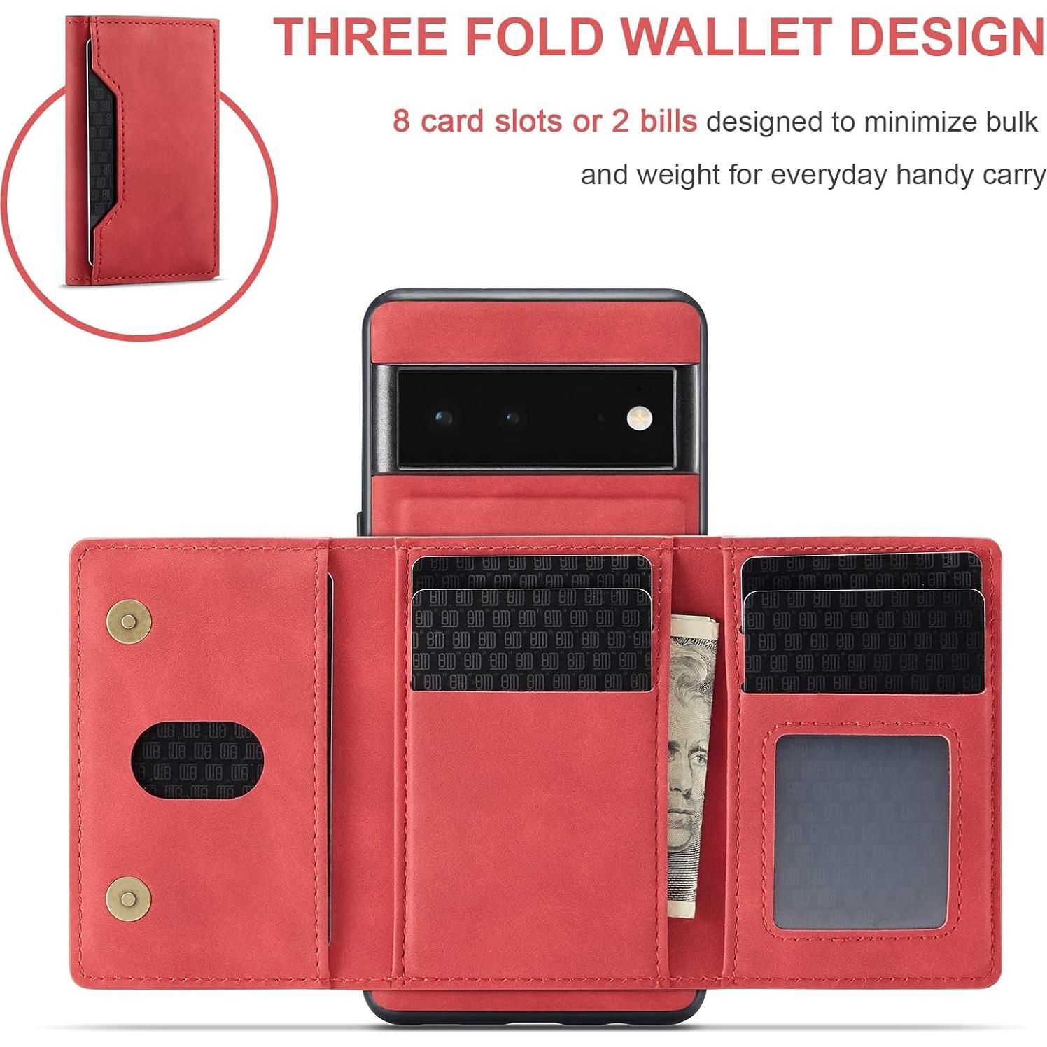 Funda Asuwish para Google Pixel 6 Pro con tapa y protector