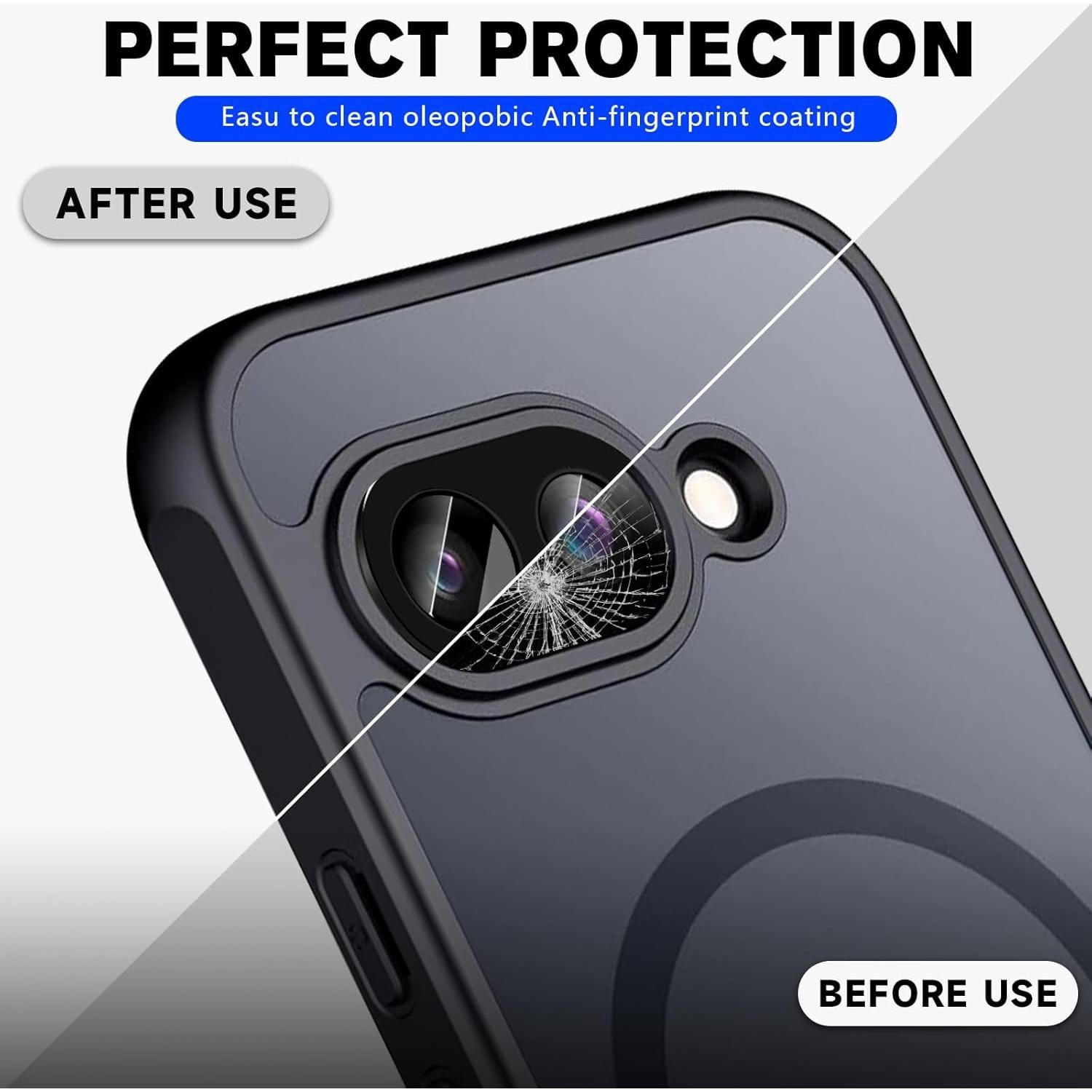 Protector de Lente de Cámara Google Pixel 9A - 2 Unidades HD