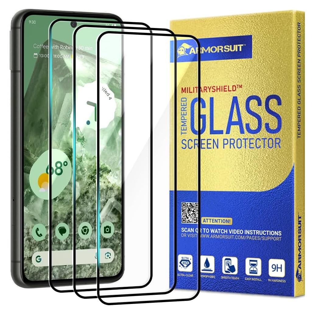 Protector de Pantalla ArmorSuit para Google Pixel 8 9H Vidrio Templado