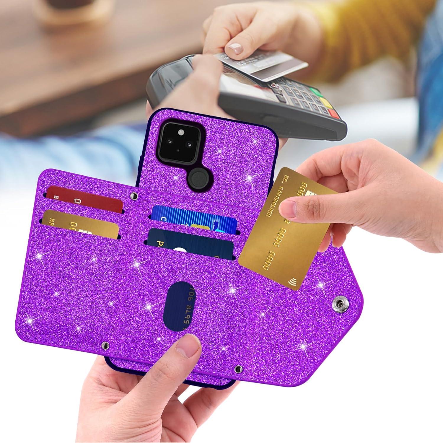 Funda Asuwish para Google Pixel 4a 5G con Protector y Correa