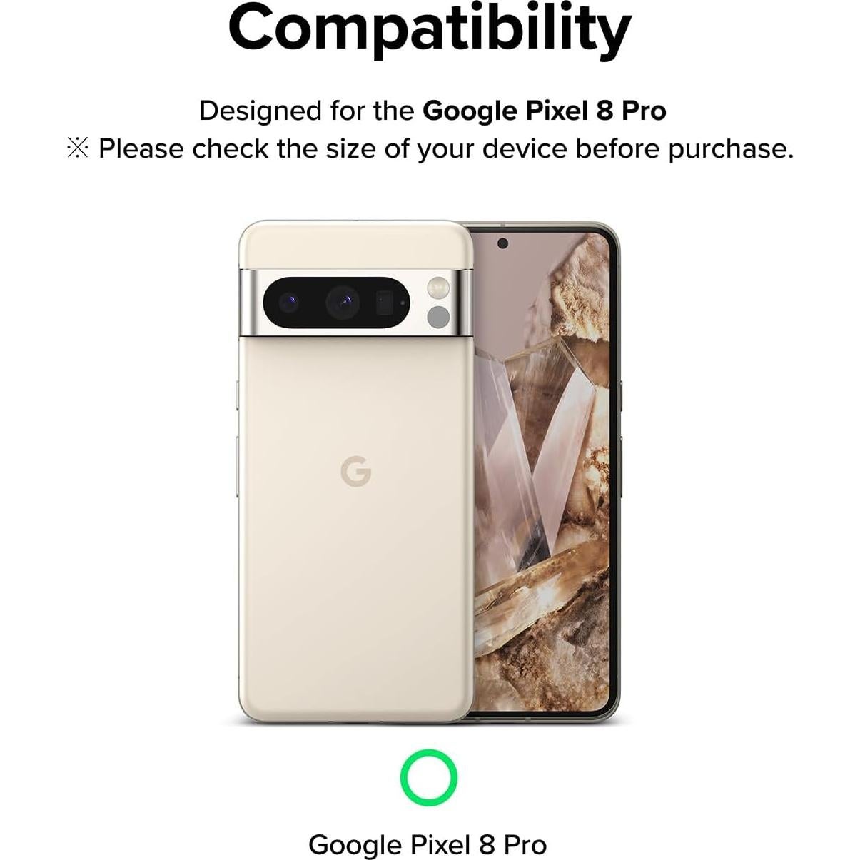 Protector de Lente de Cámara Ringke para Google Pixel 8 Pro - Vidrio Templado