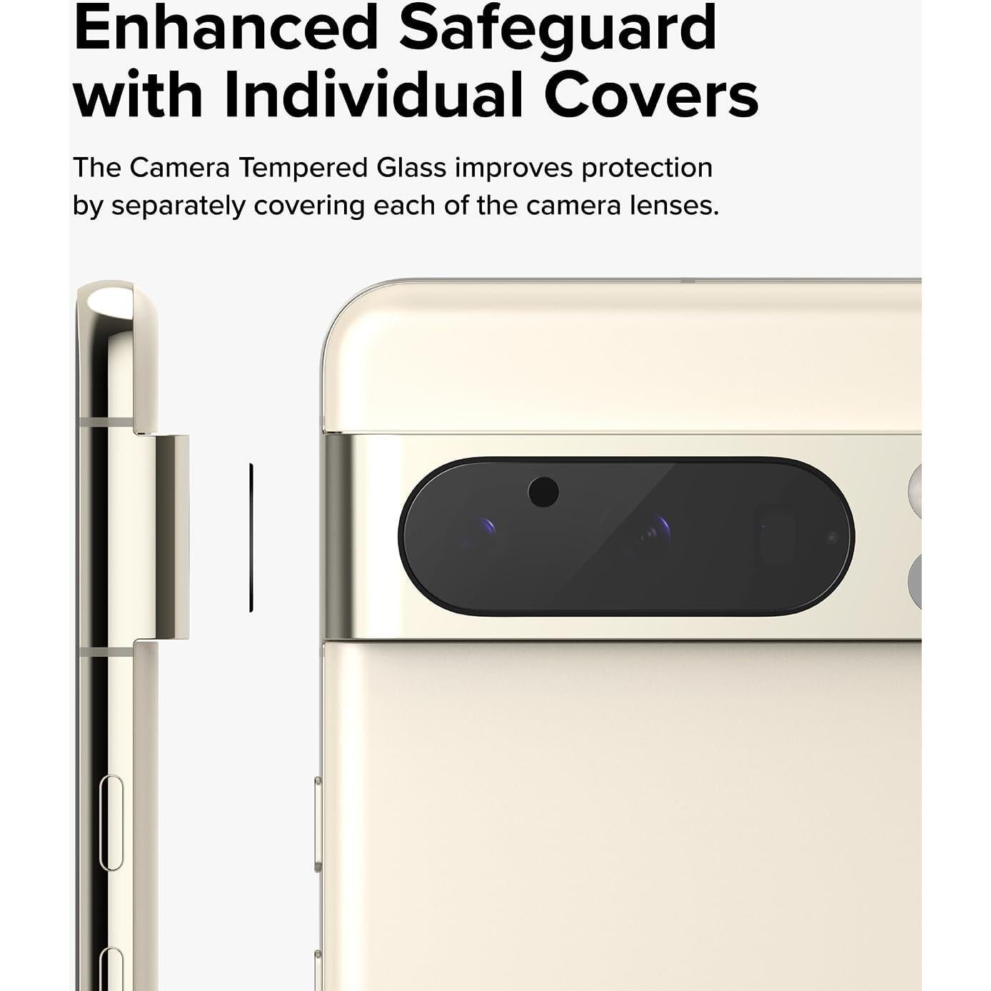 Protector de Lente de Cámara Ringke para Google Pixel 8 Pro - Vidrio Templado