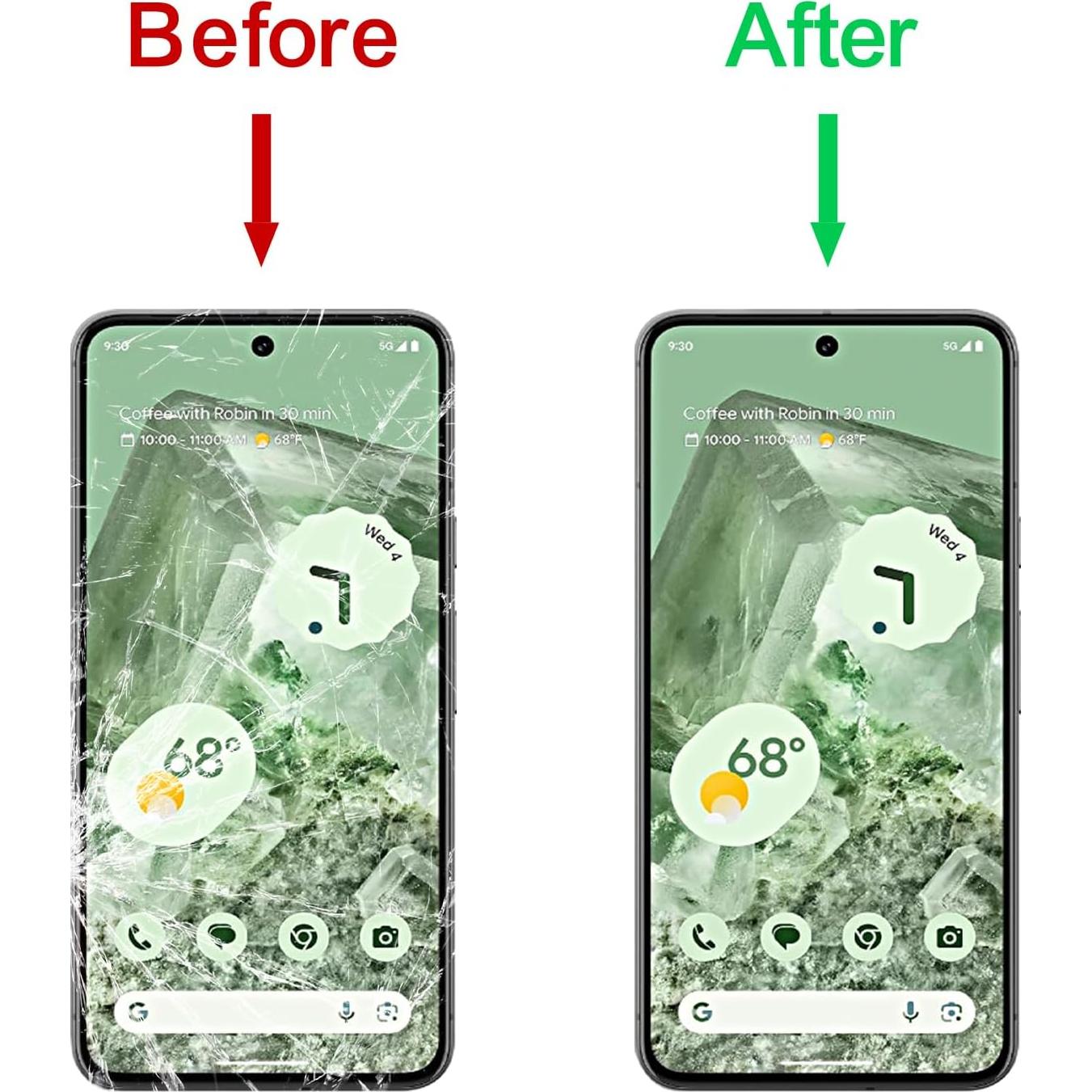 Pantalla OLED para Google Pixel 9 G2YBB, GUR25 6.3" con Kit