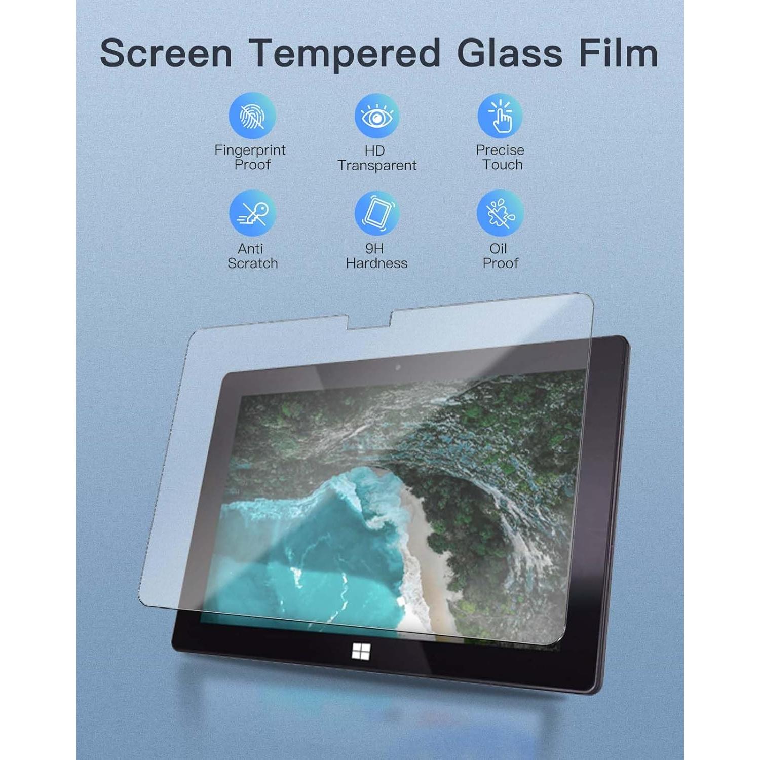 Protector de Pantalla Vidrio Templado 9H para Fusion5 10.1"