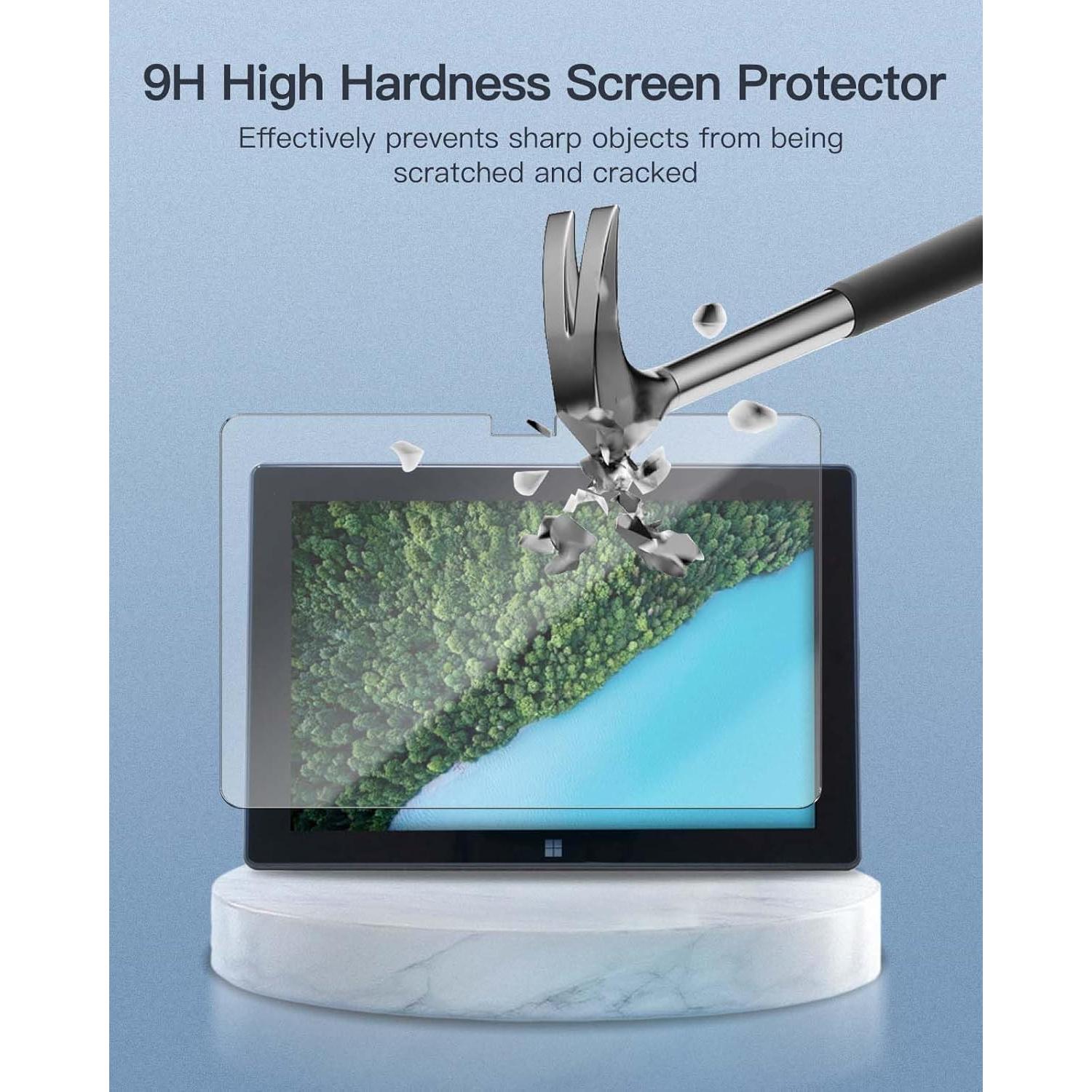 Protector de Pantalla Vidrio Templado 9H para Fusion5 10.1"