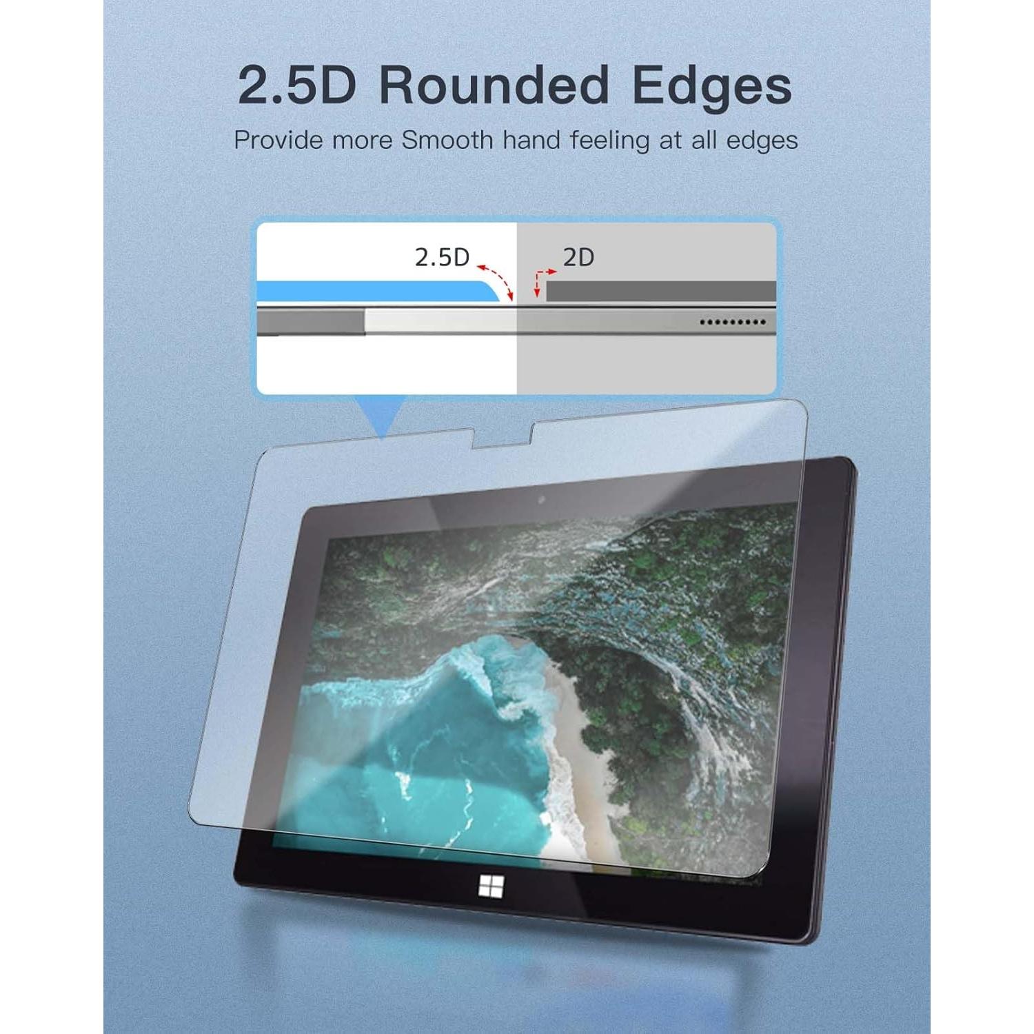 Protector de Pantalla Vidrio Templado 9H para Fusion5 10.1"