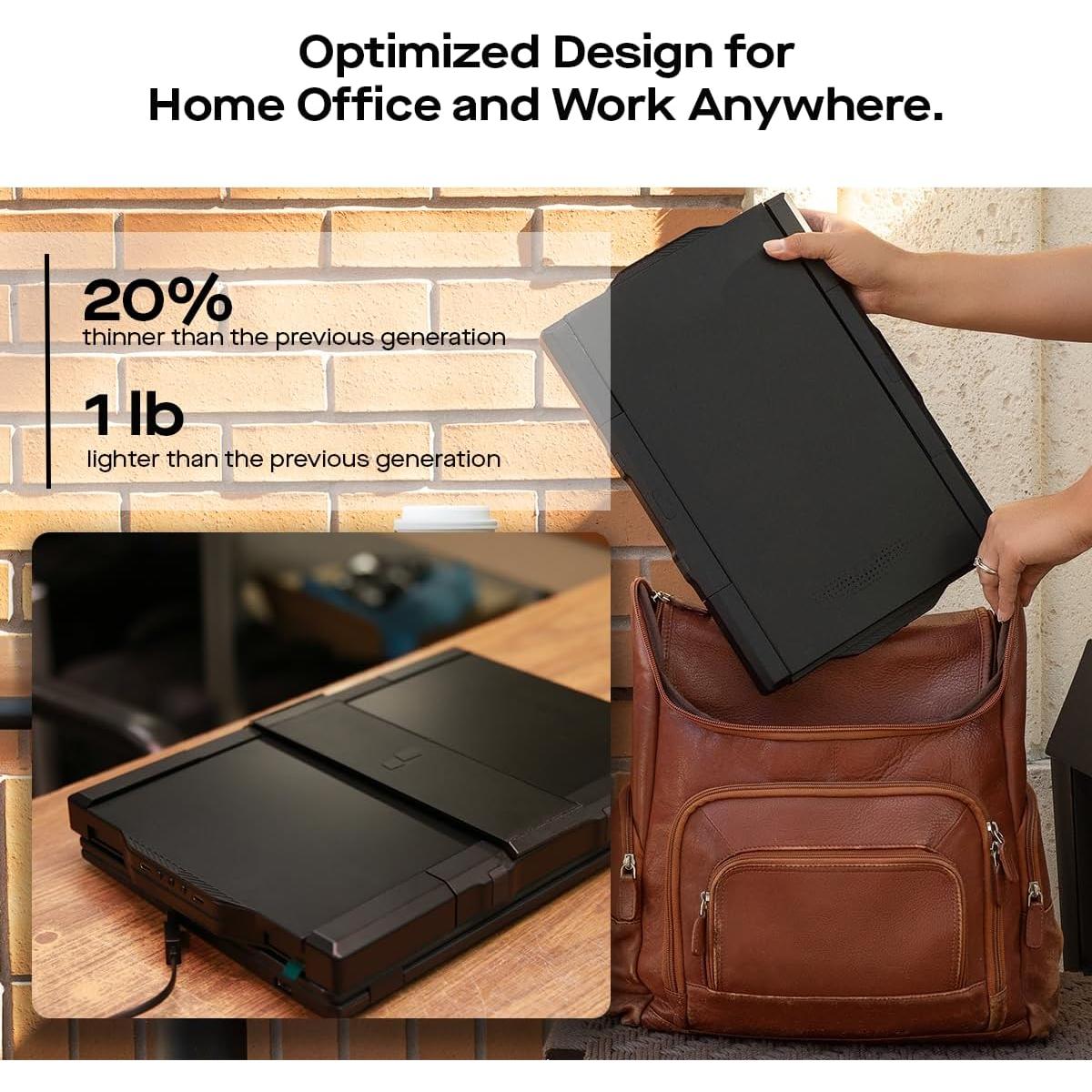 Monitor Portátil Trio Max Mobile Pixels 14.1" FHD USB-C