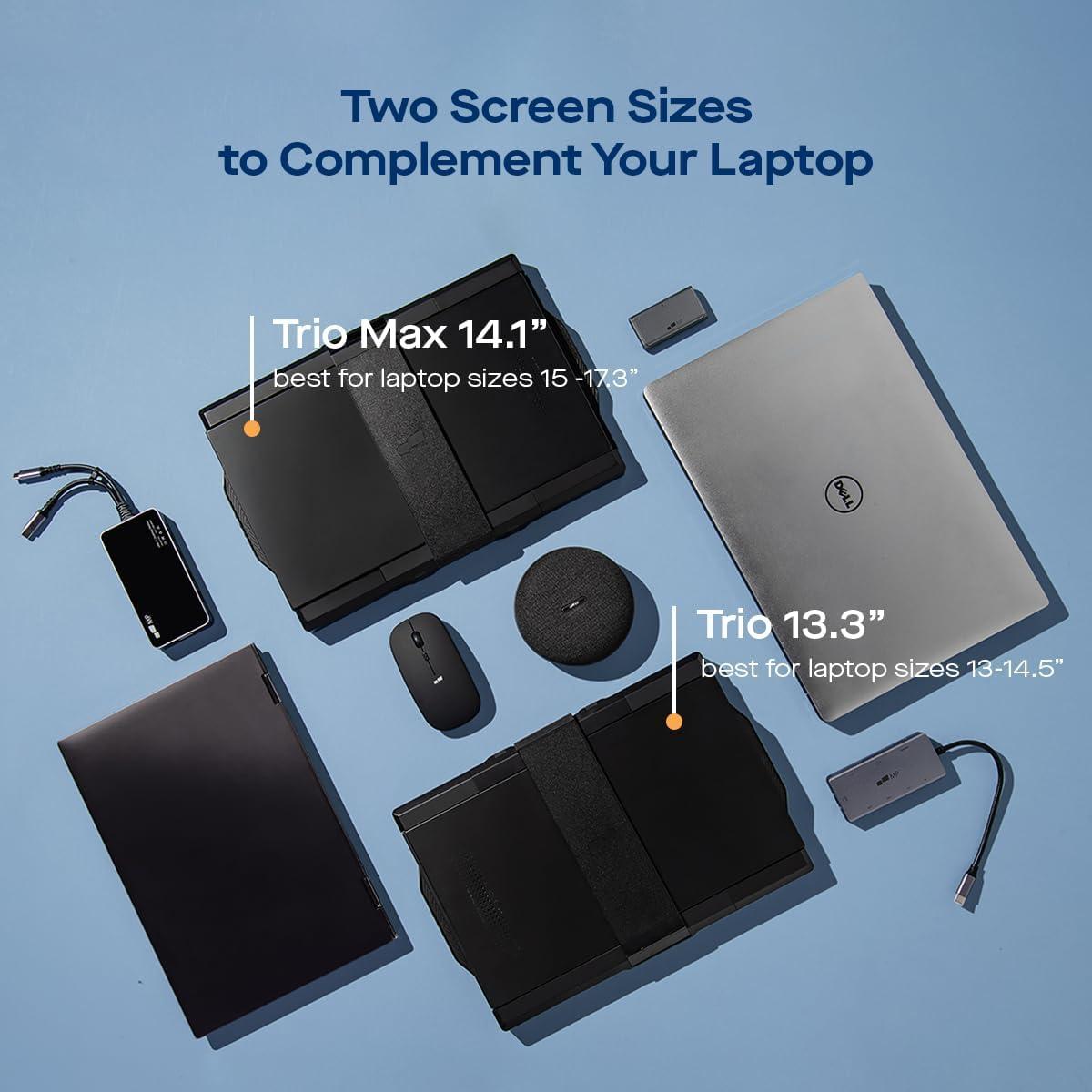 Monitor Portátil Trio Max Mobile Pixels 14.1" FHD USB-C