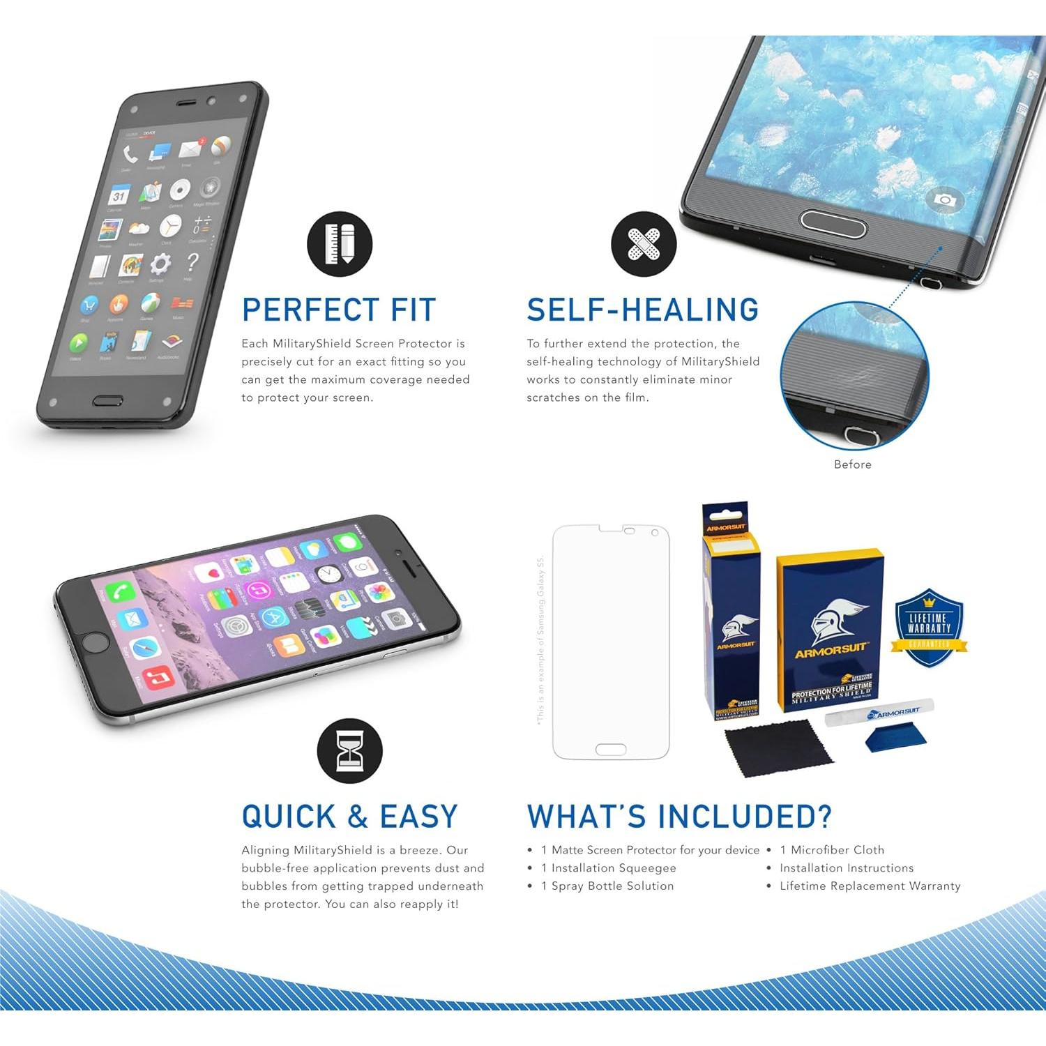 Protector de Pantalla Antirreflejo ArmorSuit para Google Pixel 4a