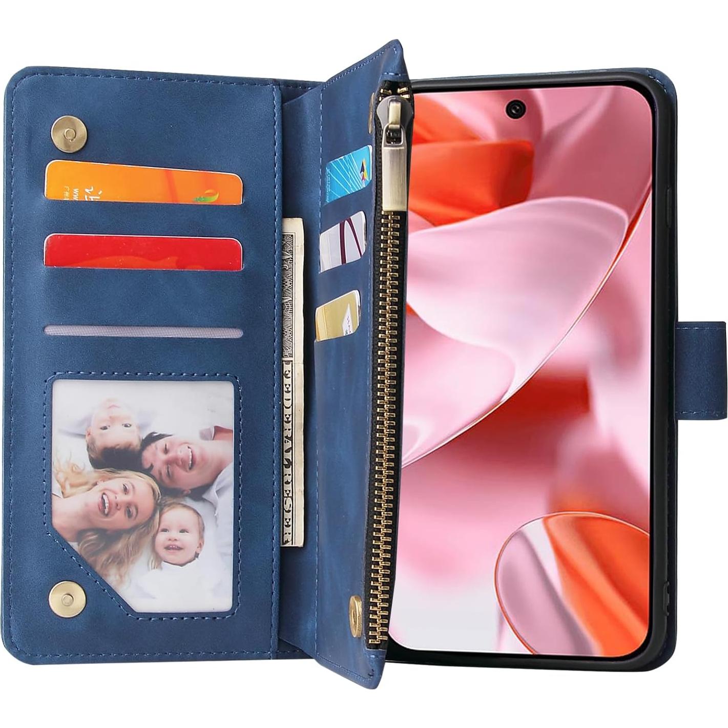 Funda de Cartera Asuwish para Google Pixel 9/9 Pro Azul