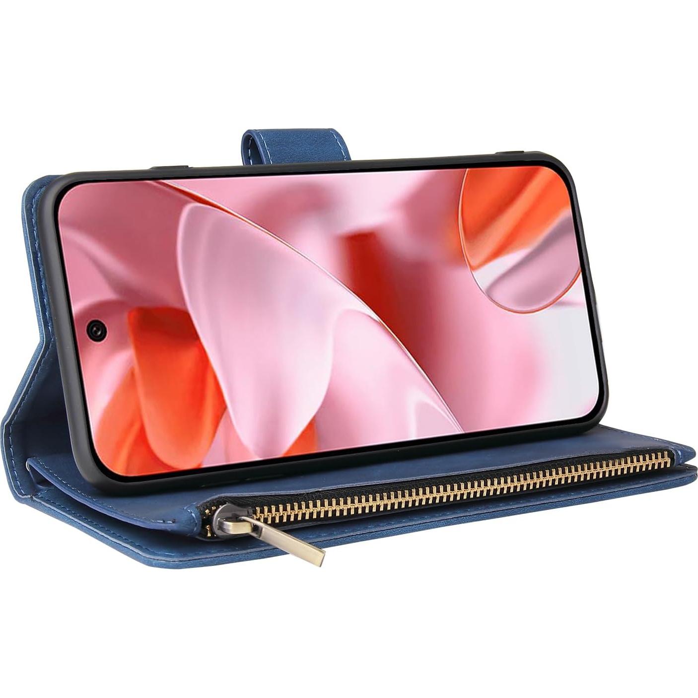 Funda de Cartera Asuwish para Google Pixel 9/9 Pro Azul