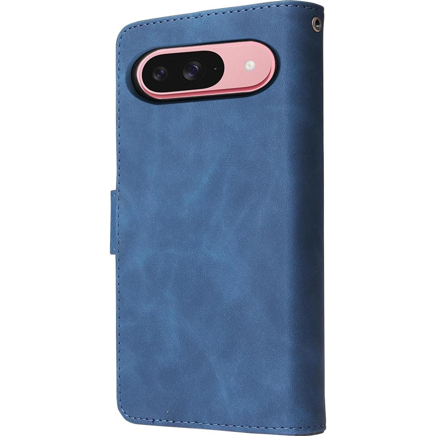 Funda de Cartera Asuwish para Google Pixel 9/9 Pro Azul