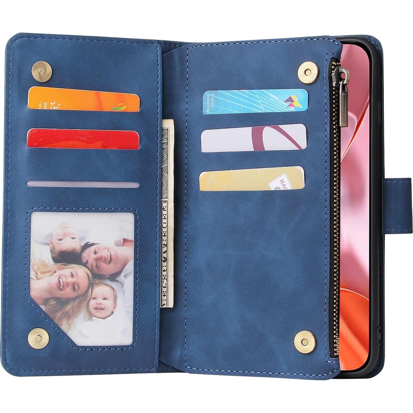 Funda de Cartera Asuwish para Google Pixel 9/9 Pro Azul