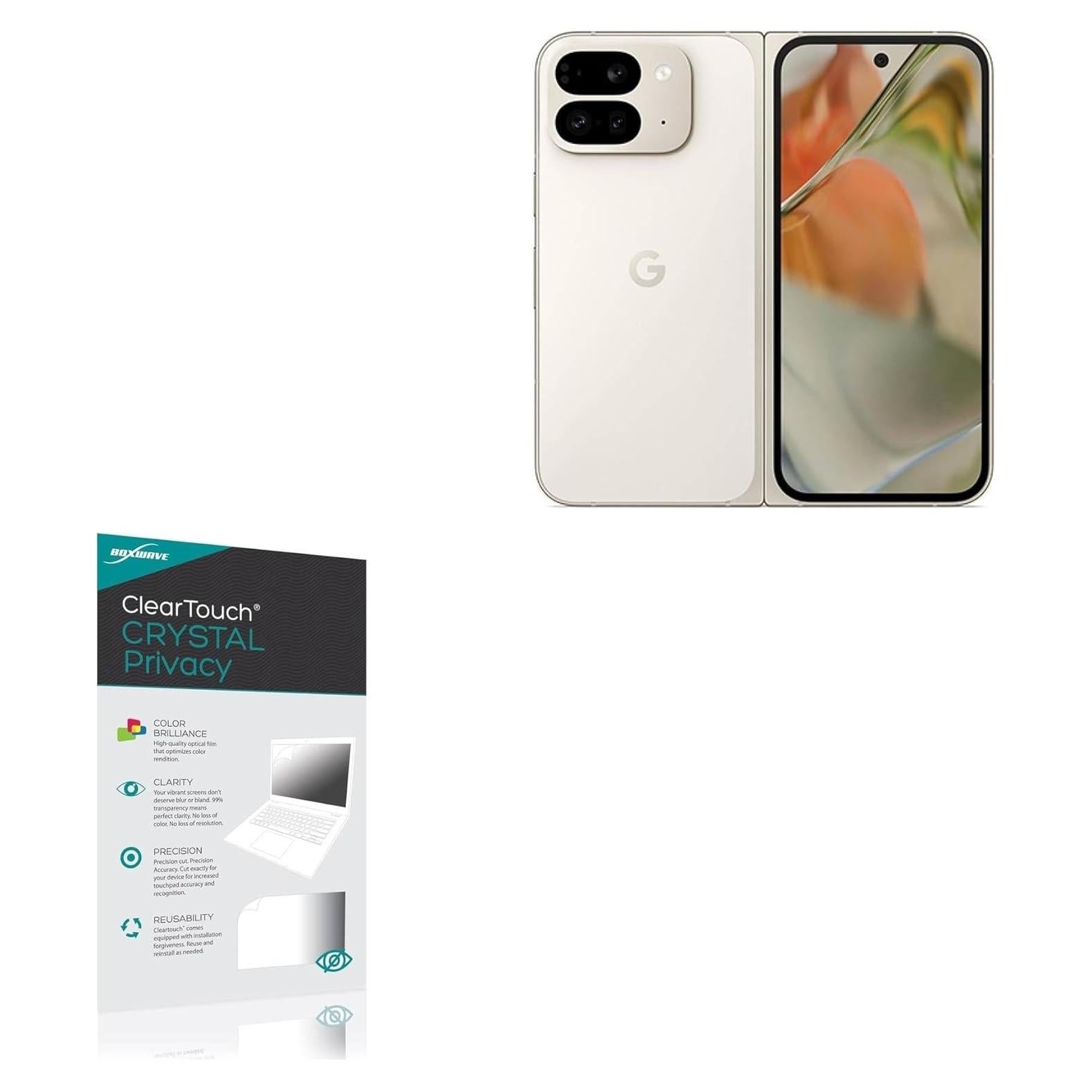 Protector de Pantalla BoxWave para Google Pixel 9 Pro Fold - Privacidad