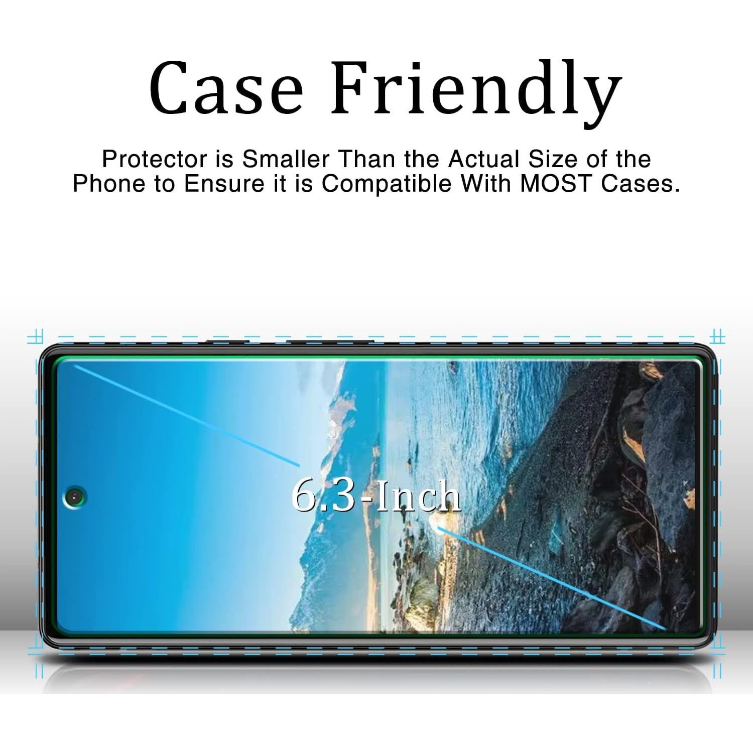 Protector de Pantalla KAREEN para Google Pixel 7 - Vidrio Templado 9H