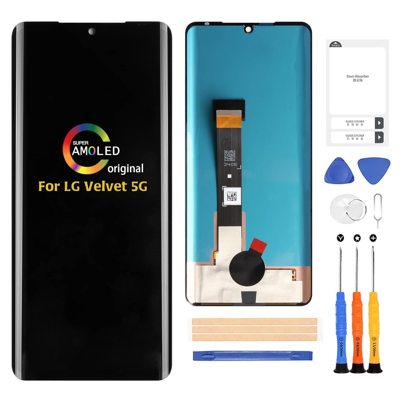 Reemplazo Pantalla LCD Táctil A-MIND para LG Velvet 5G 6.8"