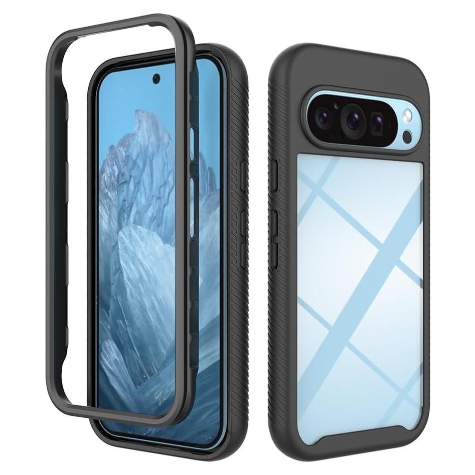 Funda Híbrida Transparente Niopiee para Google Pixel 9 Pro