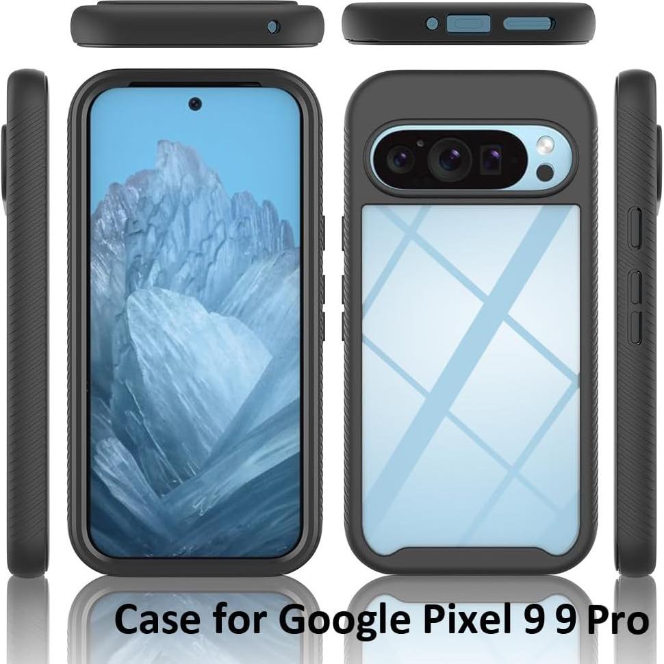 Funda Híbrida Transparente Niopiee para Google Pixel 9 Pro