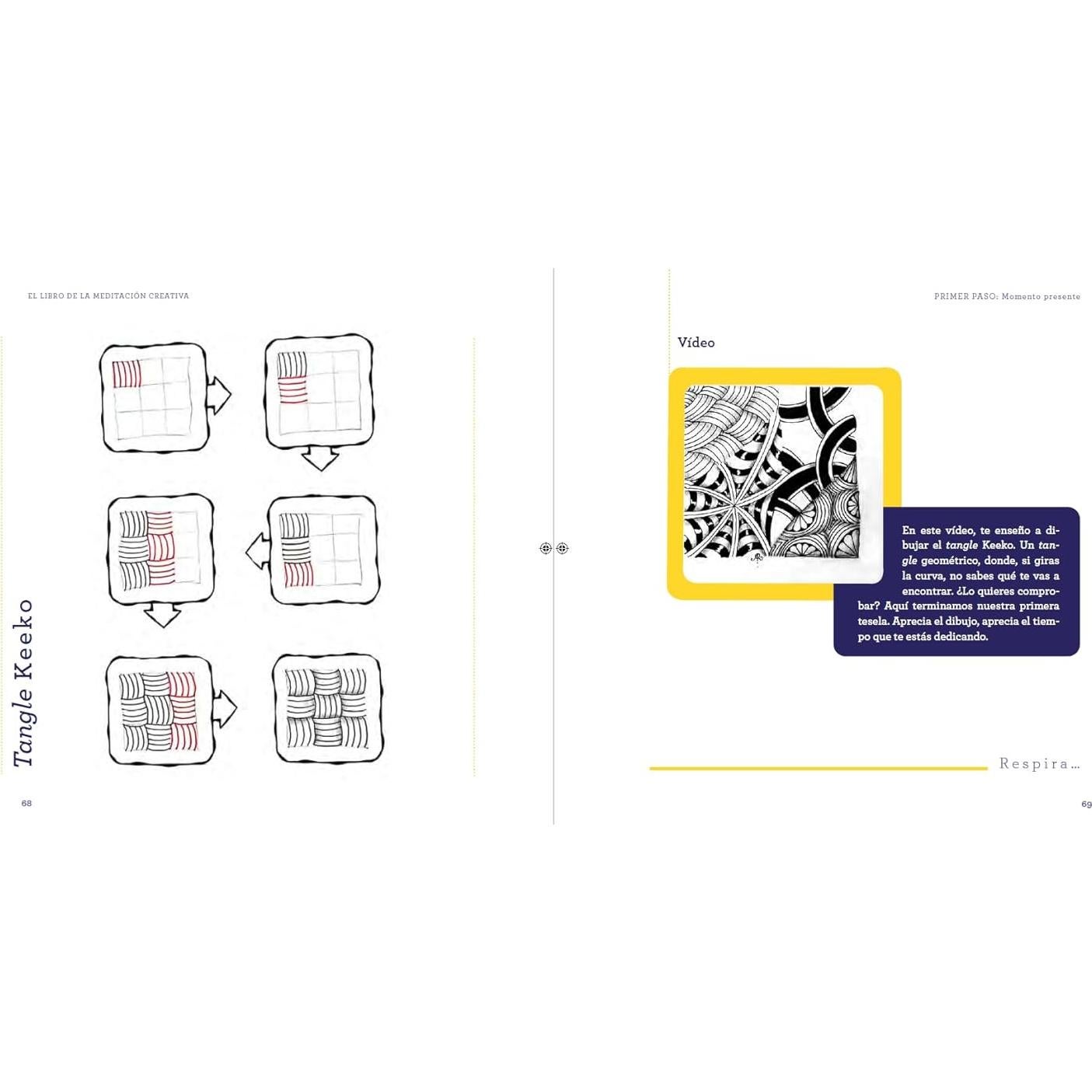 El libro de la meditación creativa: Técnicas y ejercicios de Zentangle ® para potenciar la creatividad y reducir los niveles de estrés