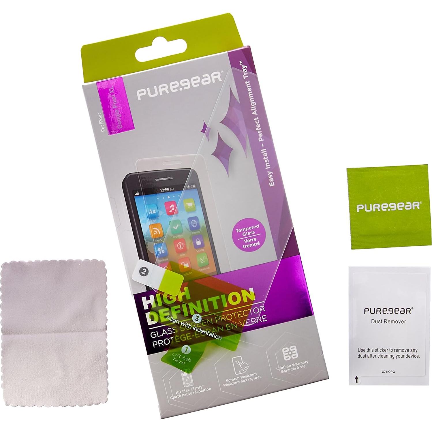 Protector de Pantalla Vidrio Templado Puregear para Google Pixel XL