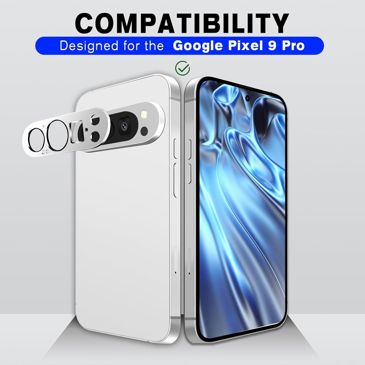 Protector de Lente de Cámara Google Pixel 9 Pro - 2 Unidades HD