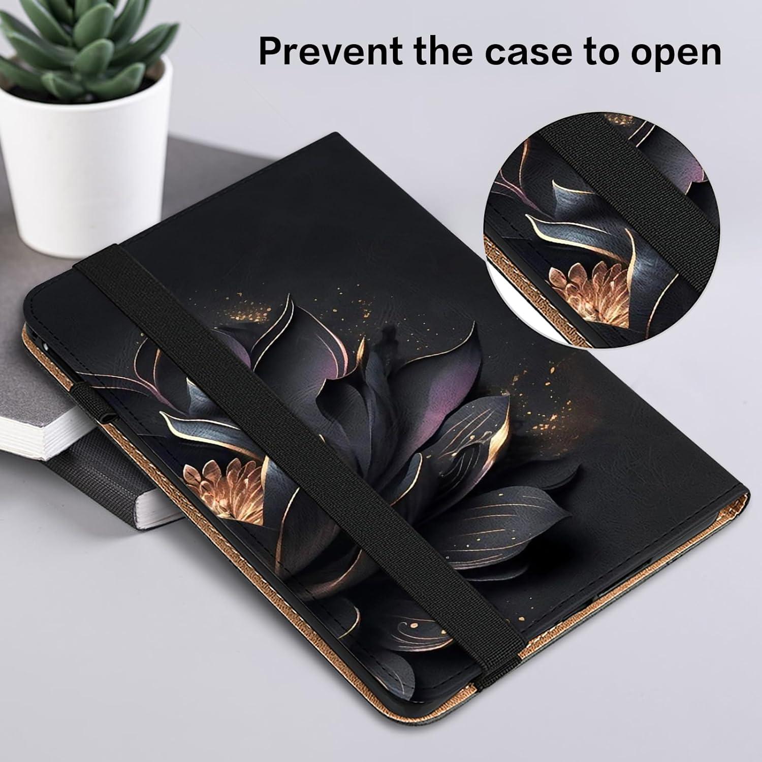 Funda Flip para Google Pixel Tablet 11" 2023 KEFBWAO Loto Púrpura