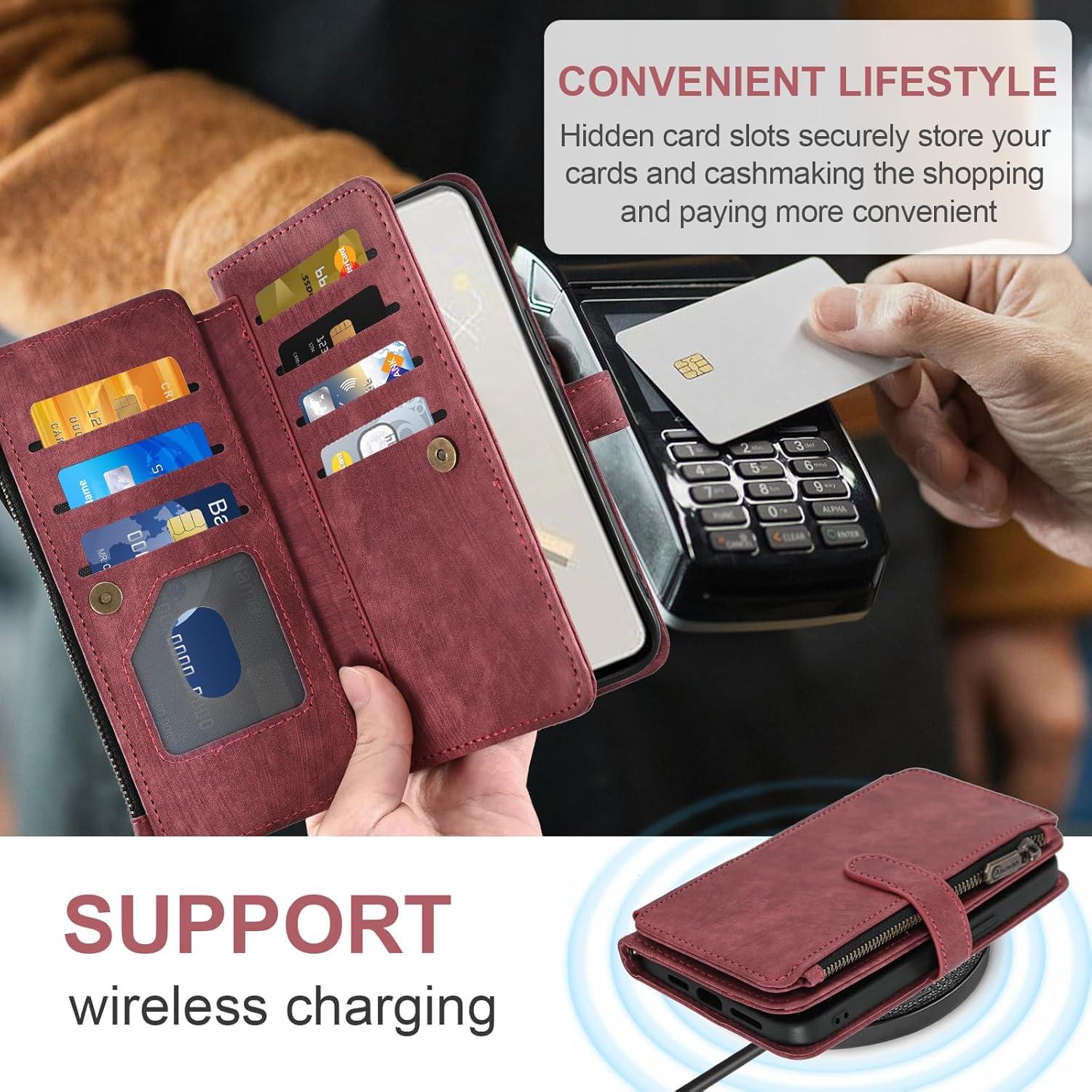 Funda Asuwish para Google Pixel 5a 5G con tapa y protector