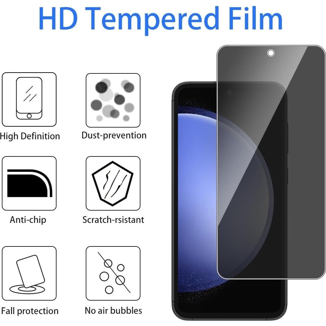 Protector de Pantalla Privado PUKMCX para Google Pixel 8A