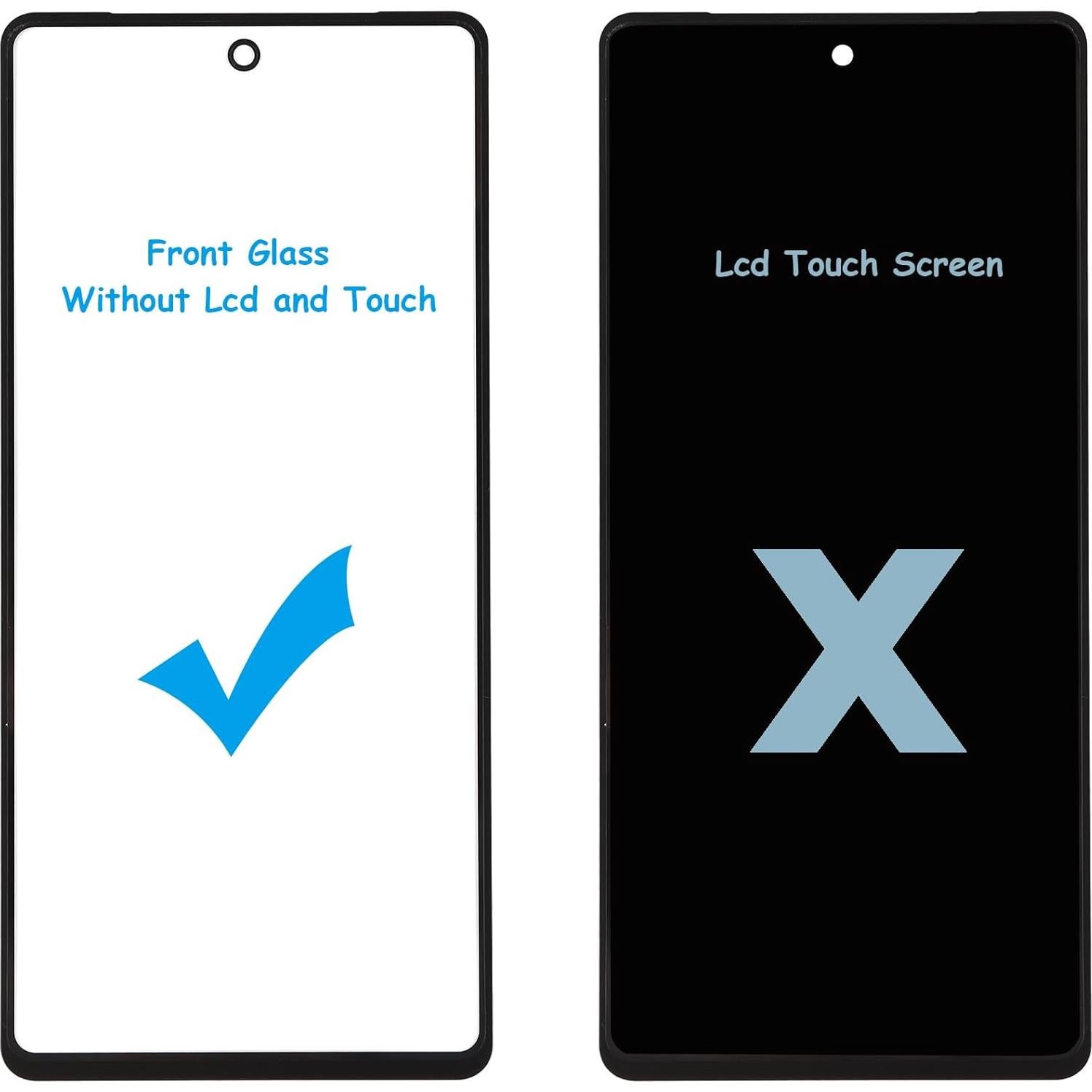 Reemplazo de Lente de Vidrio Frontal Google Pixel 7 16 cm
